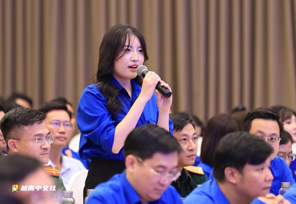 越南副總理范氏清茶:年輕人有4個機遇鑄就印跡