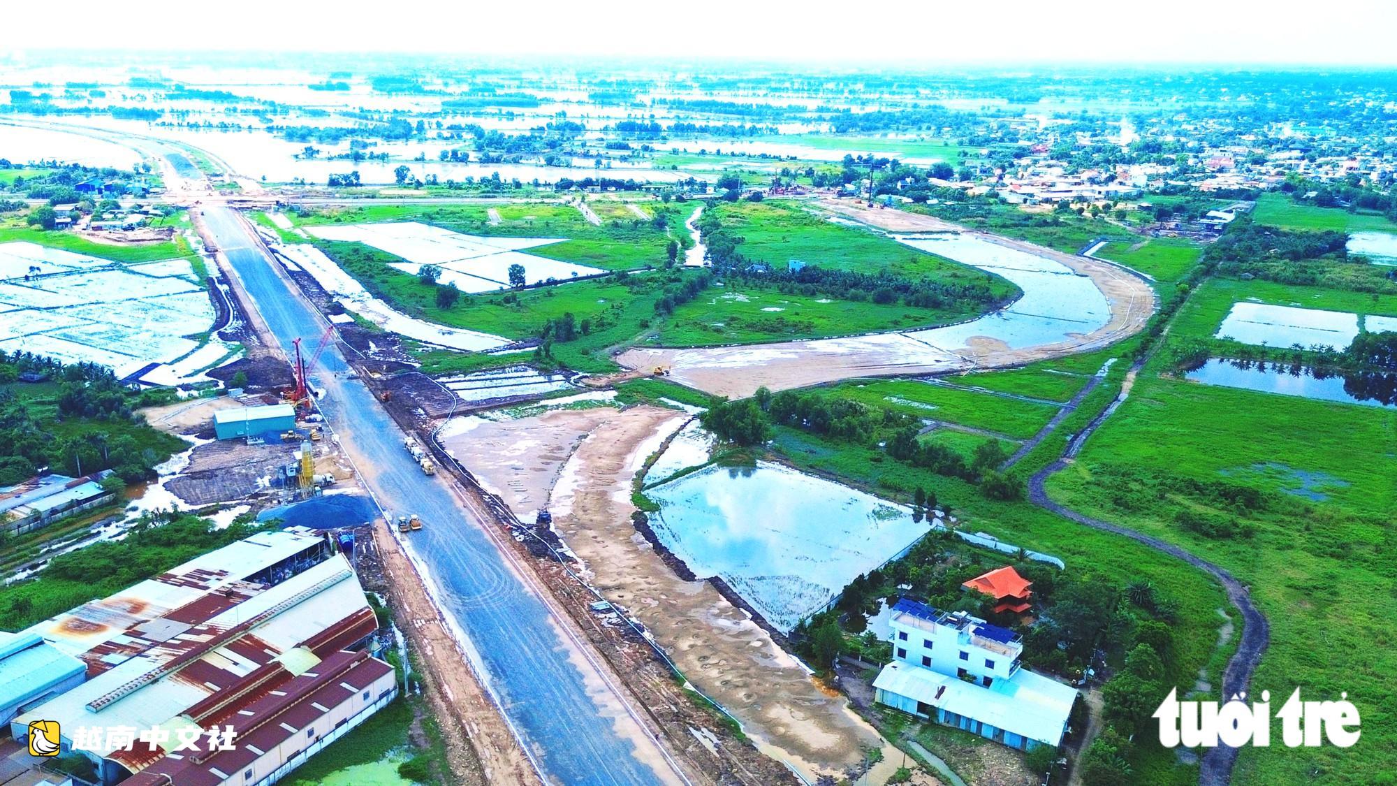 越南胡志明市-木排高速公路途經富和東:超過99%的案例同意移交場地