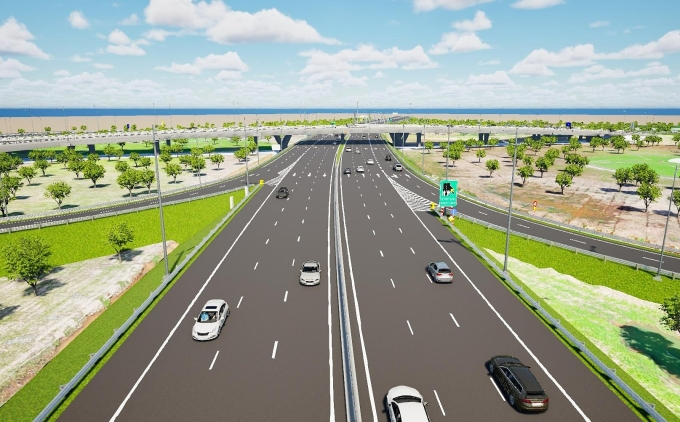 超过36万亿越南盾扩建胡志明市-忠良-美顺高速公路