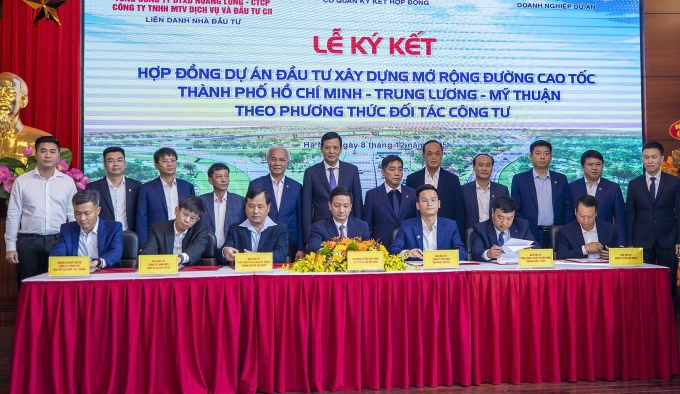 超过36万亿越南盾扩建胡志明市-忠良-美顺高速公路