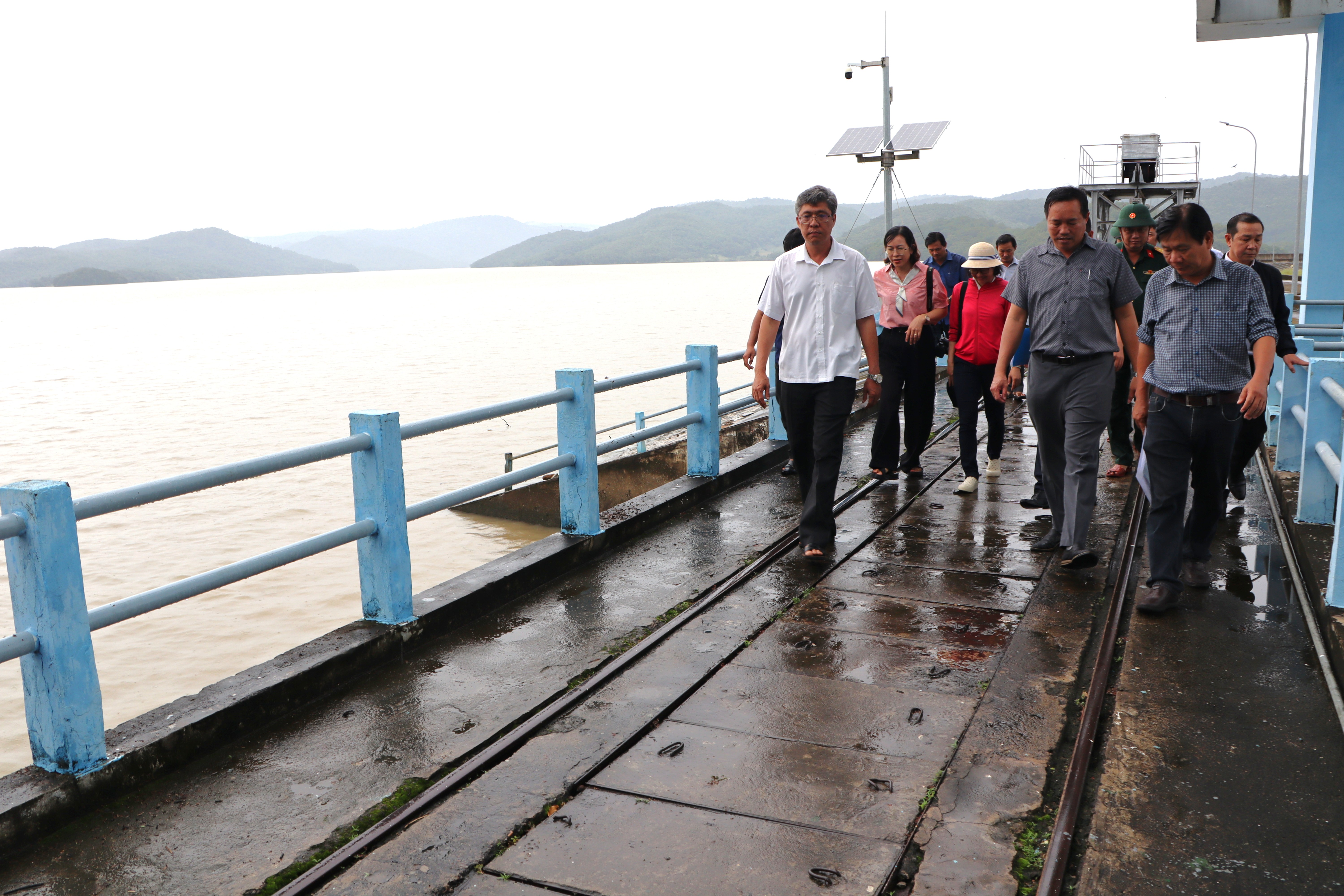 林同省紧急检查水库