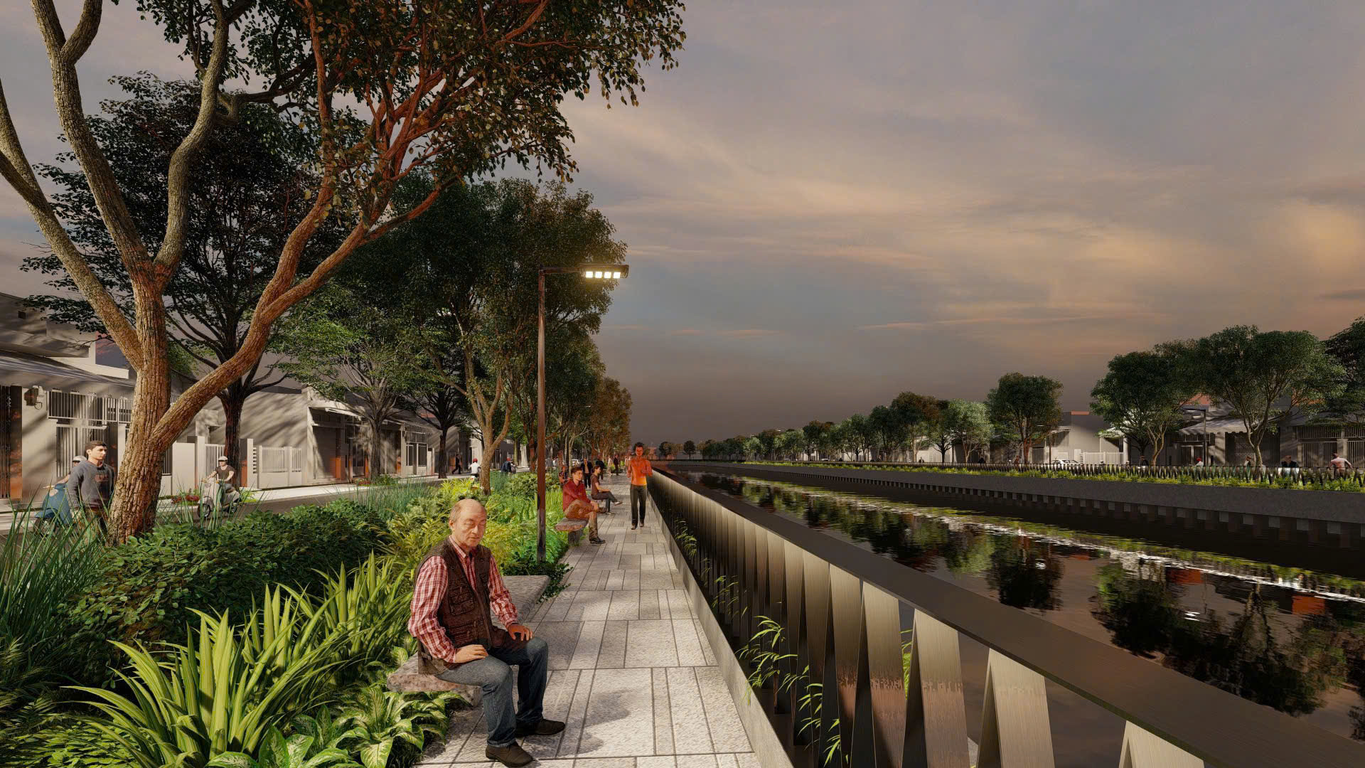 胡志明市采用新技术实施Xuyên Tâm运河项目