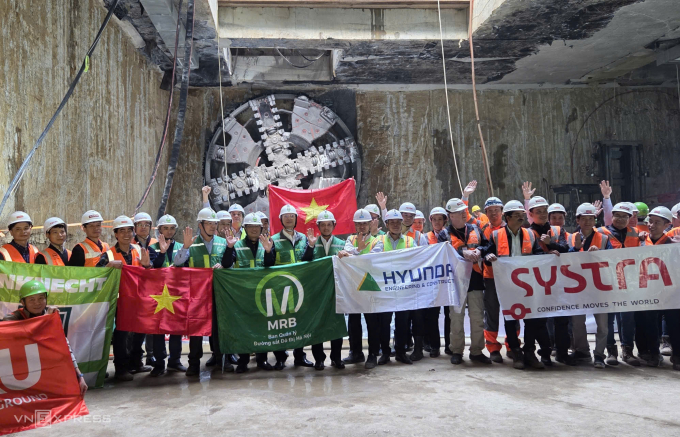 机器人完成河内地下近4公里隧道挖掘