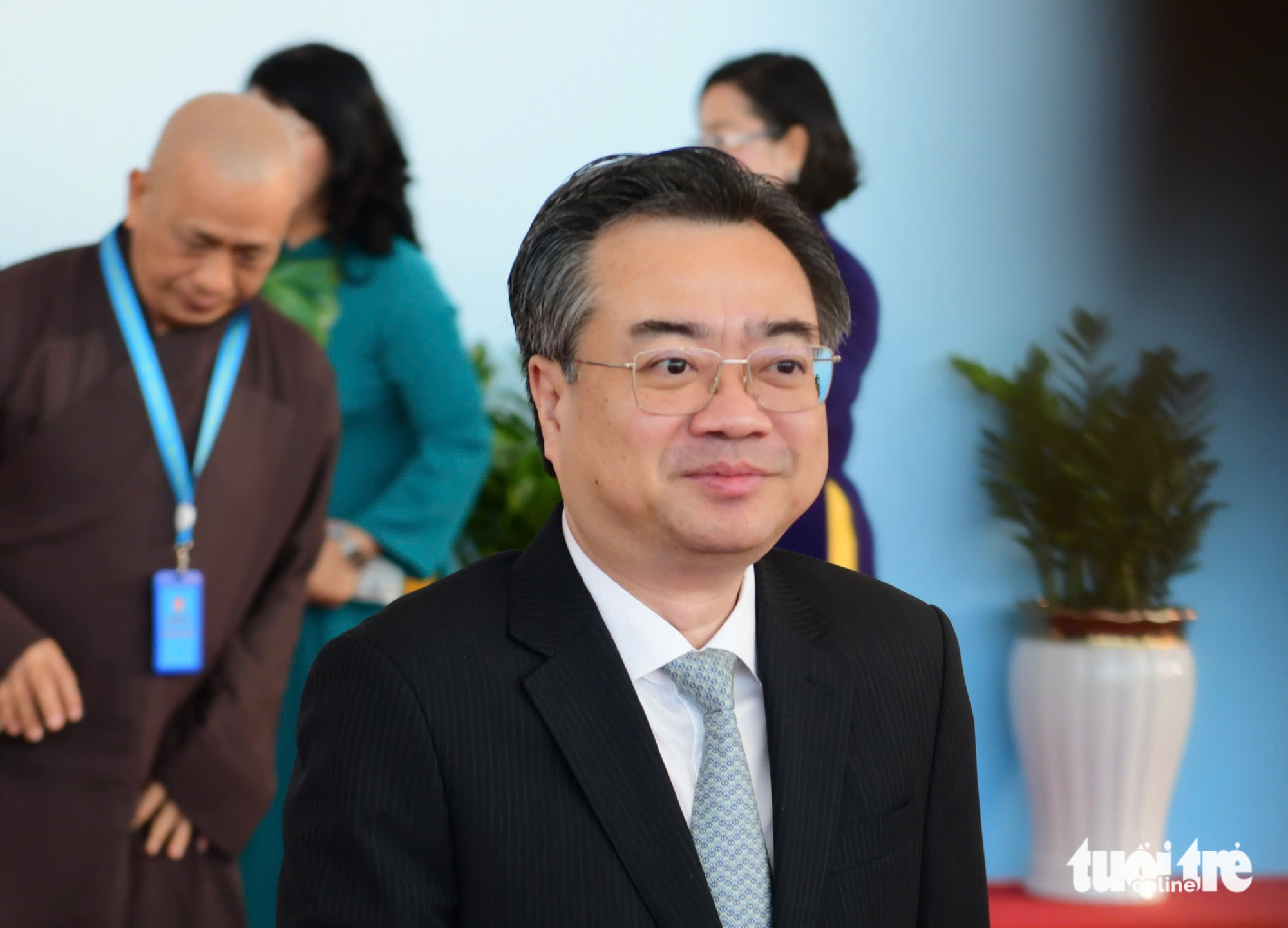 阮文光书记及多位领导出席越南祖国阵线胡志明市代表大会