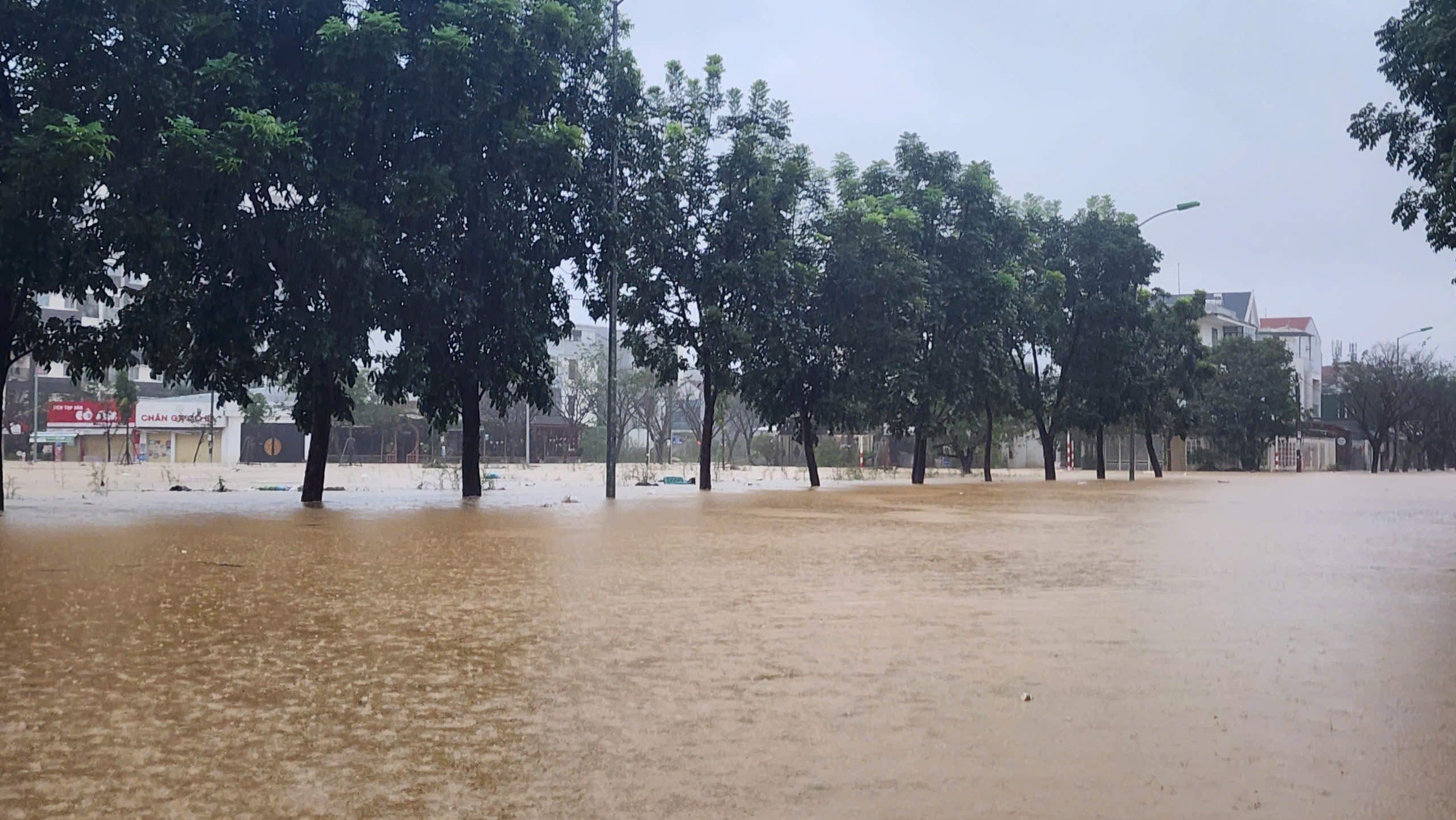 顺化再次遭遇倾盆大雨，居民在一周内迎来第三场洪水