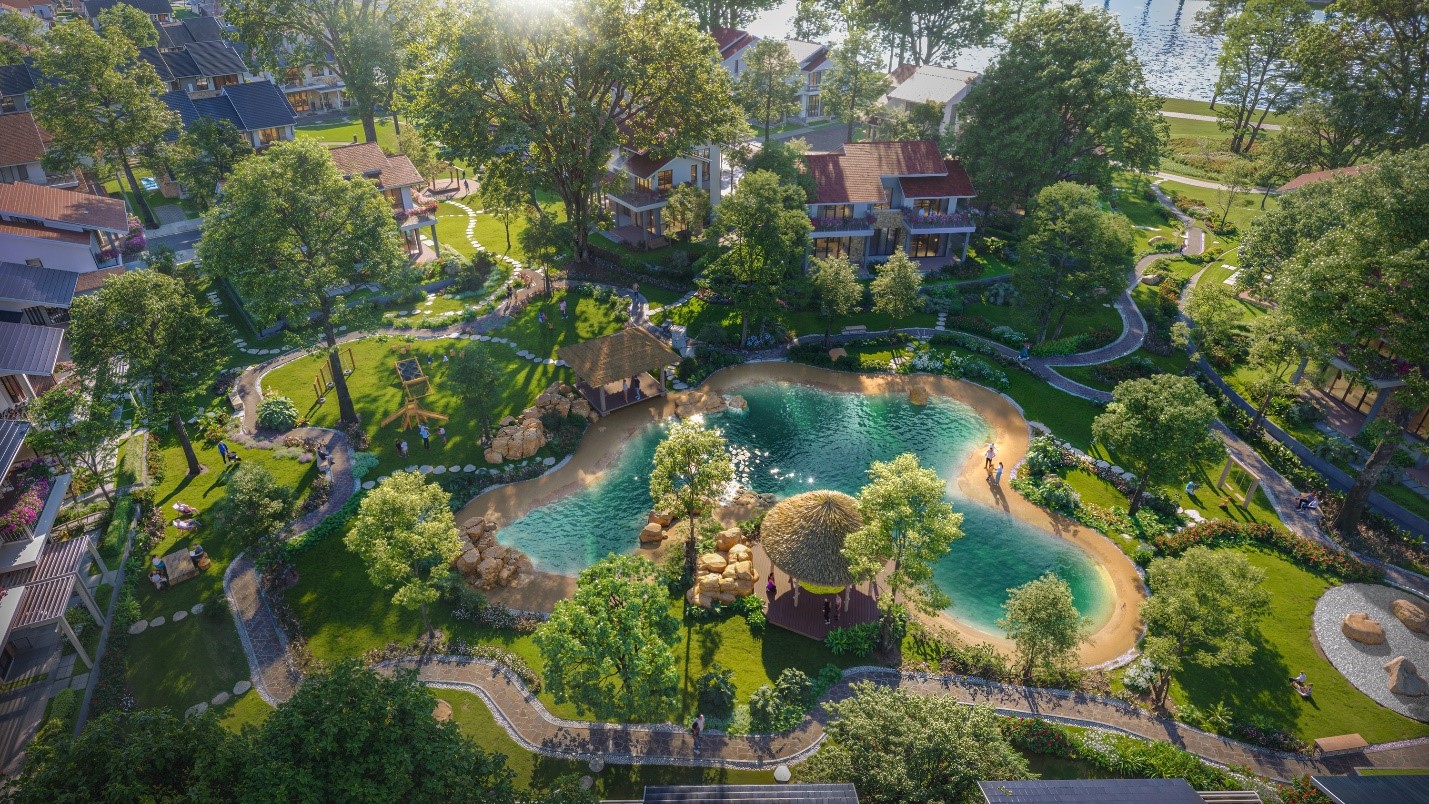 隐藏在森林树冠下的独特别墅，距离胡志明市仅30分钟车程