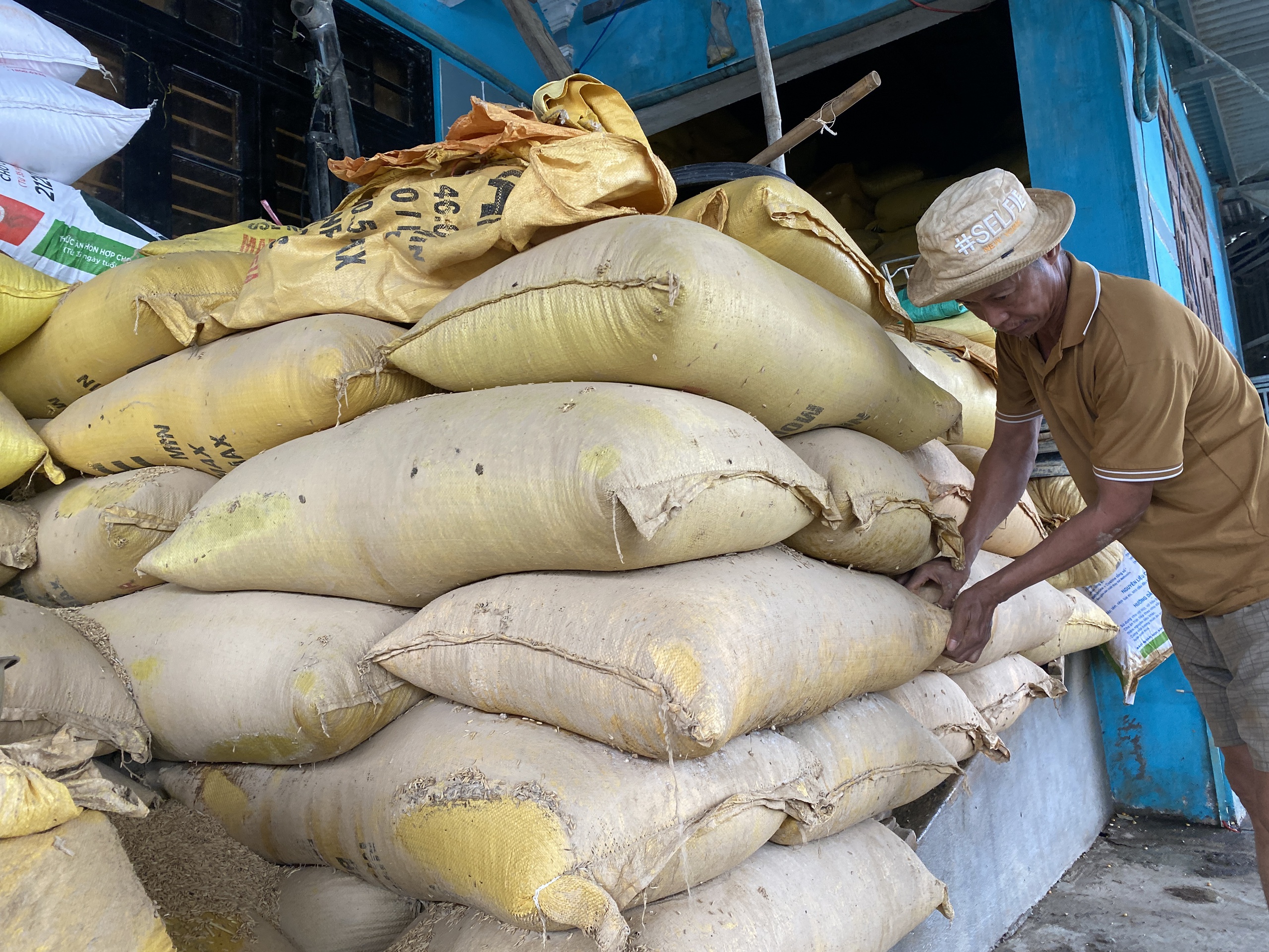洪水过后，100吨大米损毁，民众损失数十亿