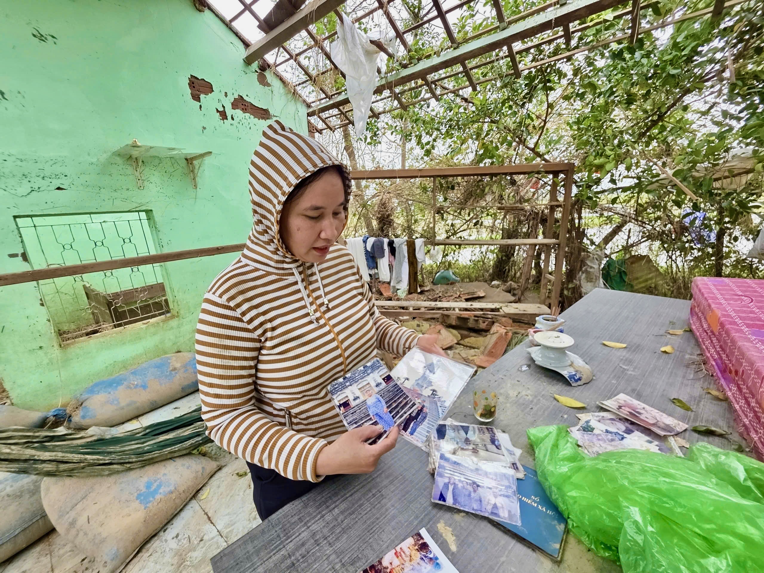和盛乡洪水灾民新屋倒塌 正忙着修复 又担心台风来临