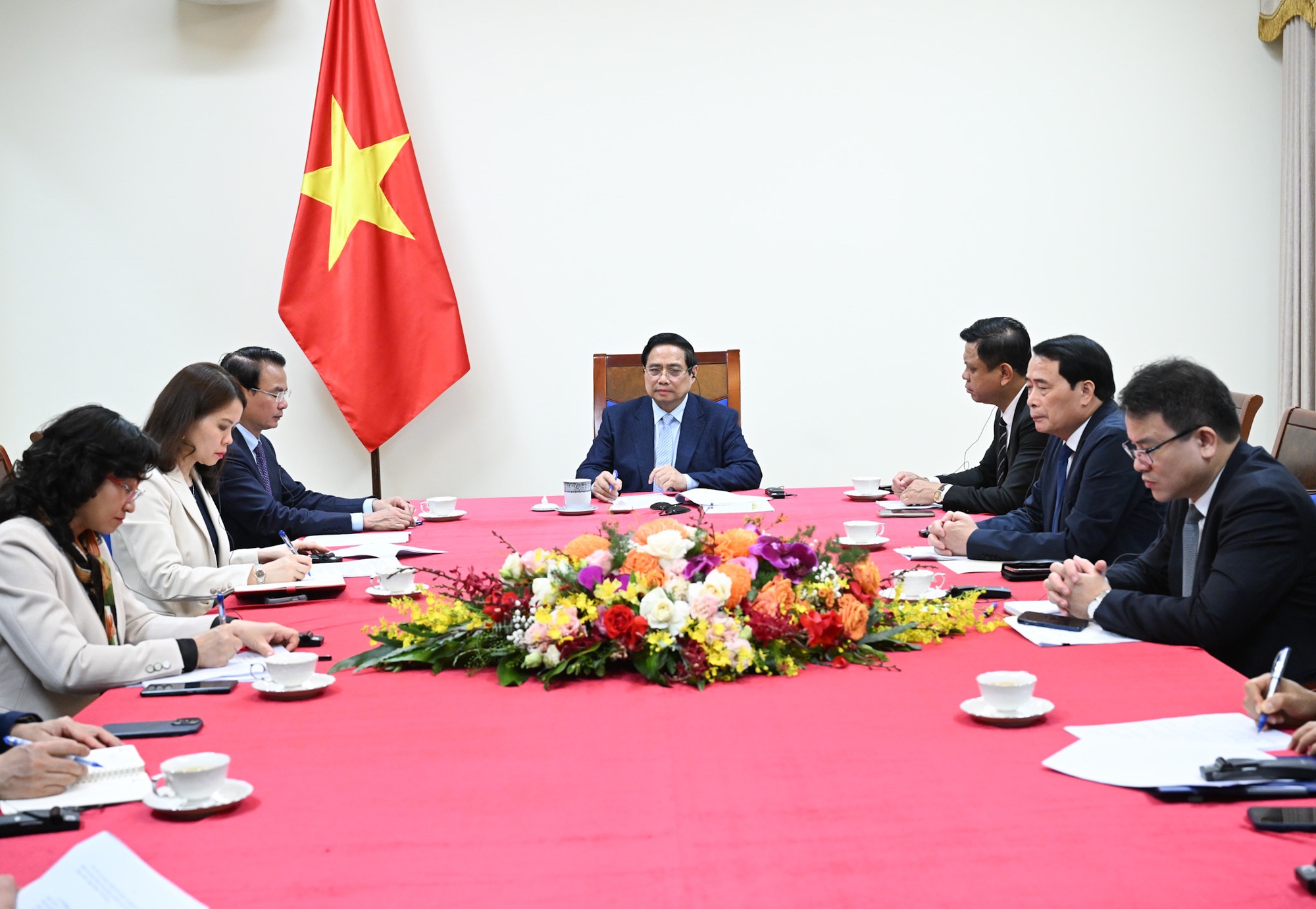 卡塔尔和阿联酋承诺全力支持越南的能源需求