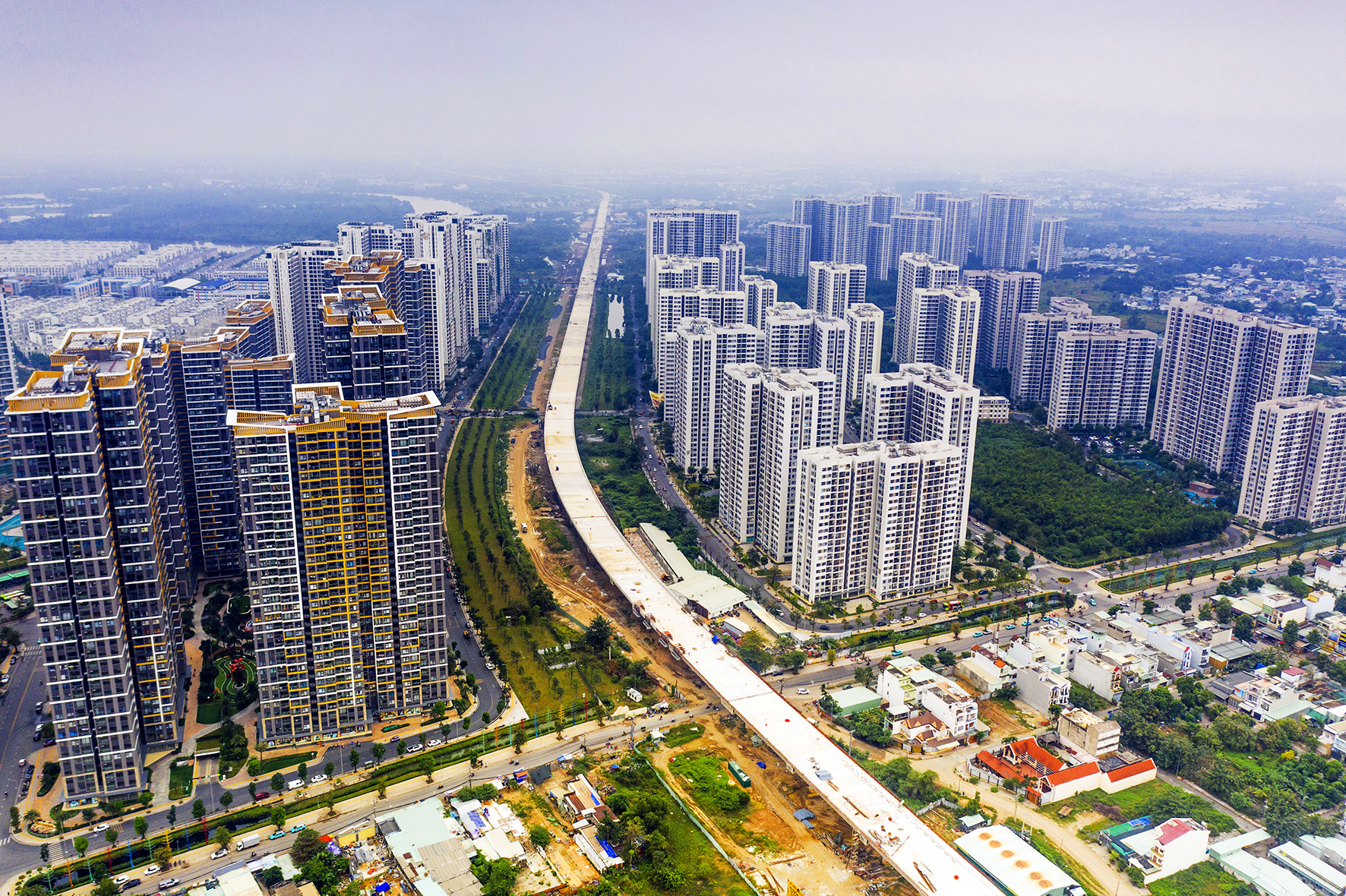 胡志明市基础设施在特殊机制和政策出台后迅速推进