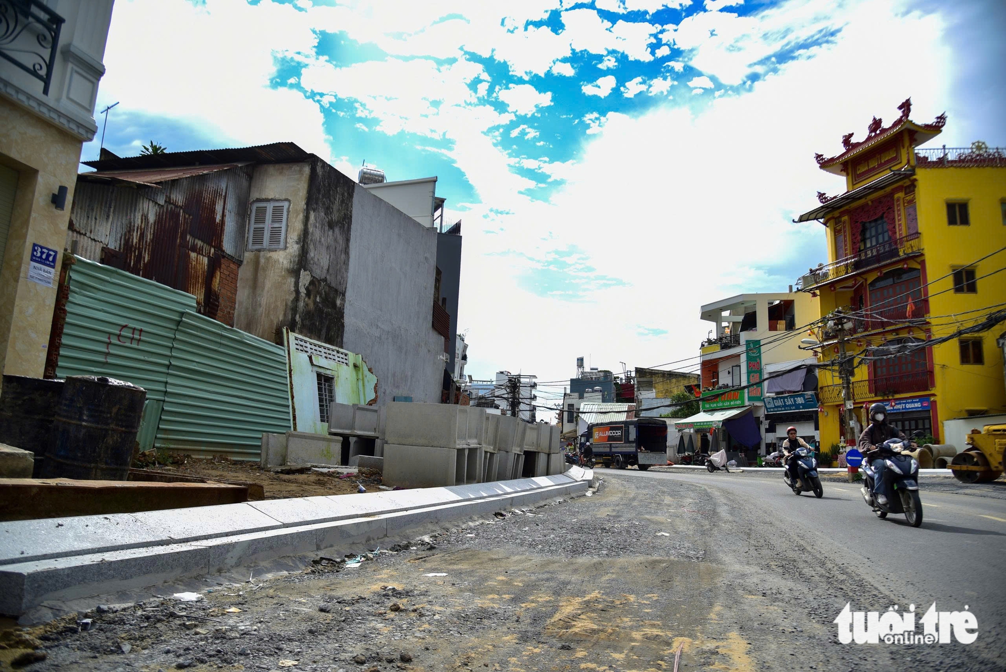 10000亿项目打通600米周文安路瓶颈即将完工