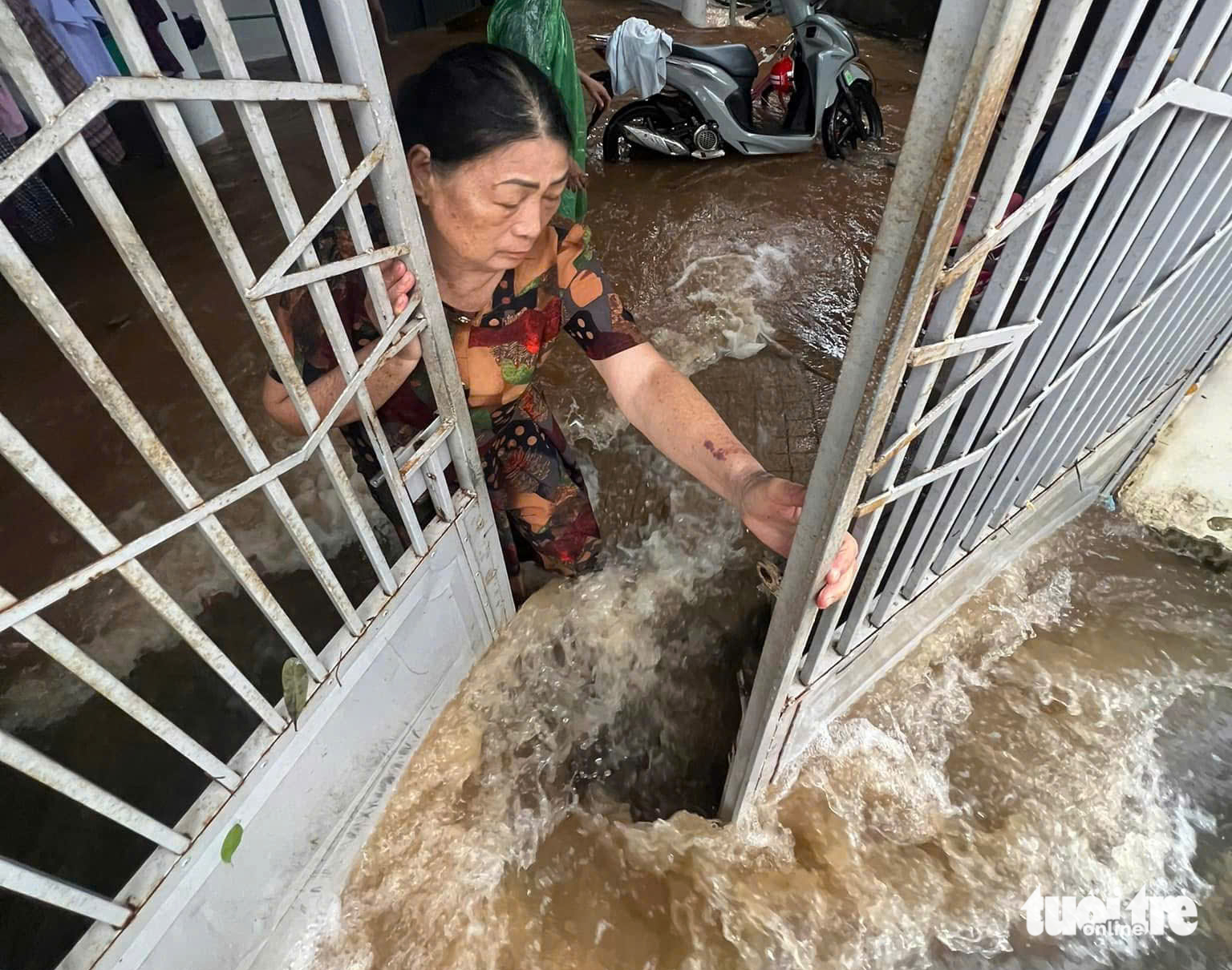 大雨持续，得乐省多处深陷洪水