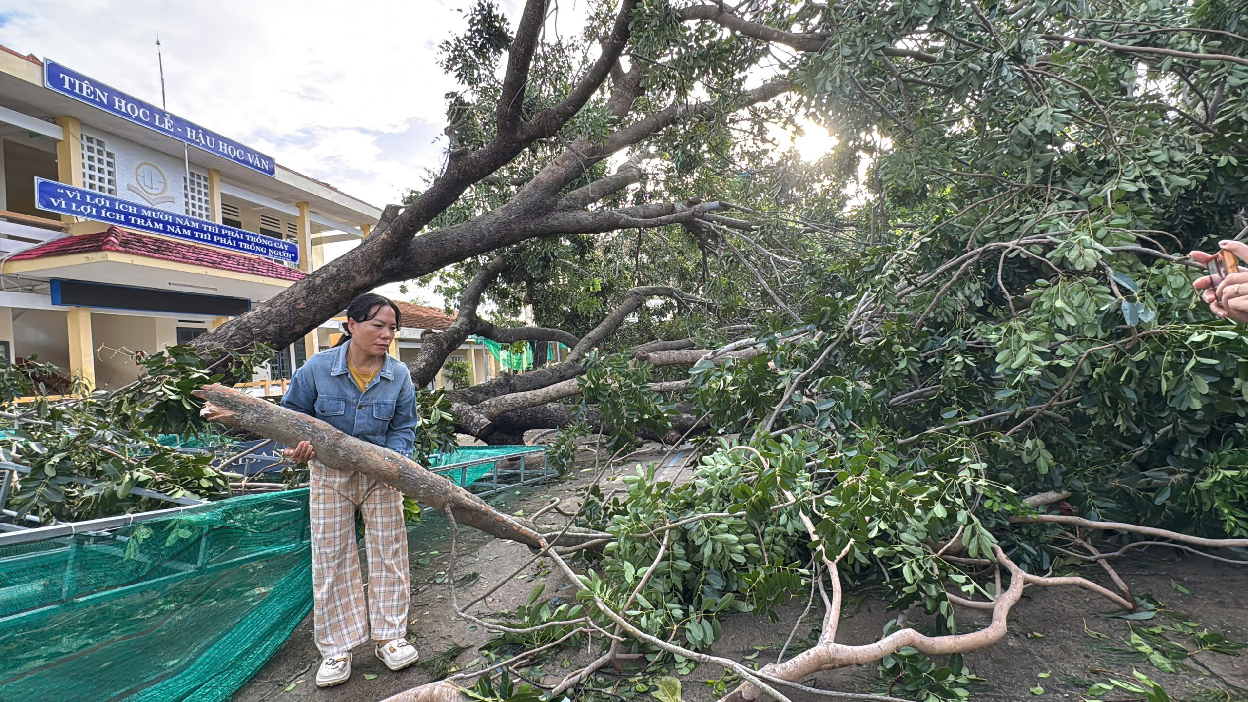 达克拉克沿海令人痛心的景象：房屋倒塌、屋顶被掀翻，卡马尔吉台风造成2人死亡