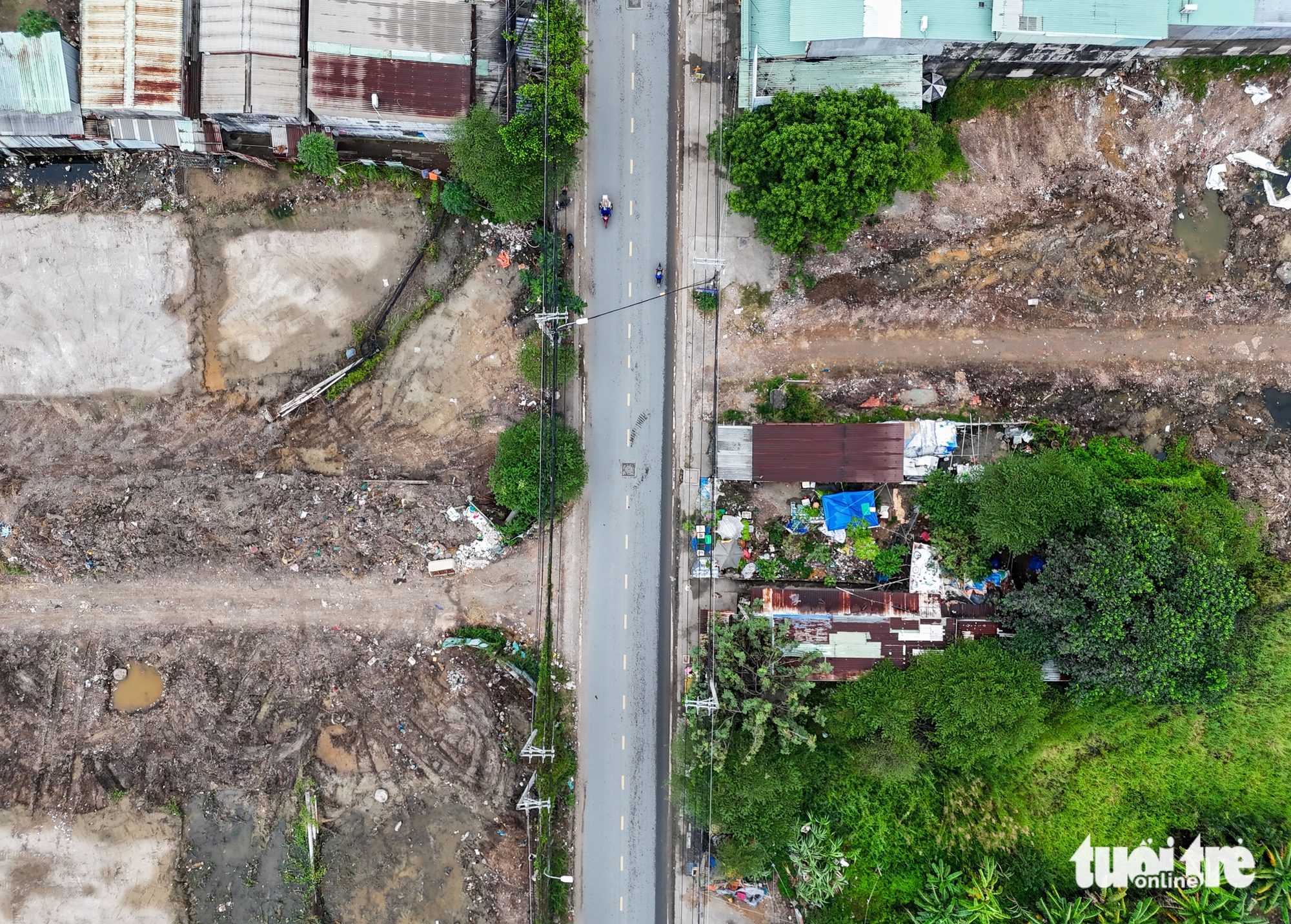 胡志明市2.7公里二环线清理场地，政府解除决议后准备重新施工