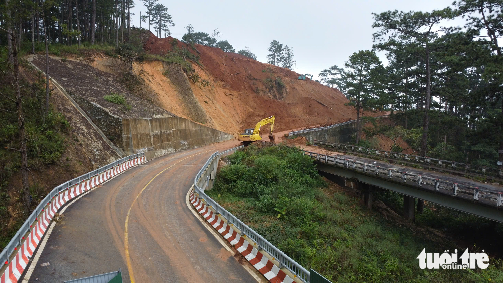D'Ran 山口通车，大叻周边不再有塌方山口