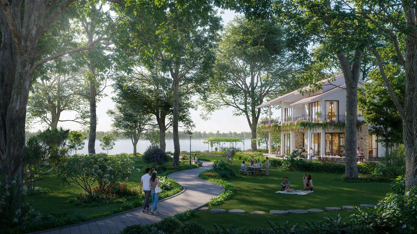 隐藏在森林树冠下的独特别墅，距离胡志明市仅30分钟车程