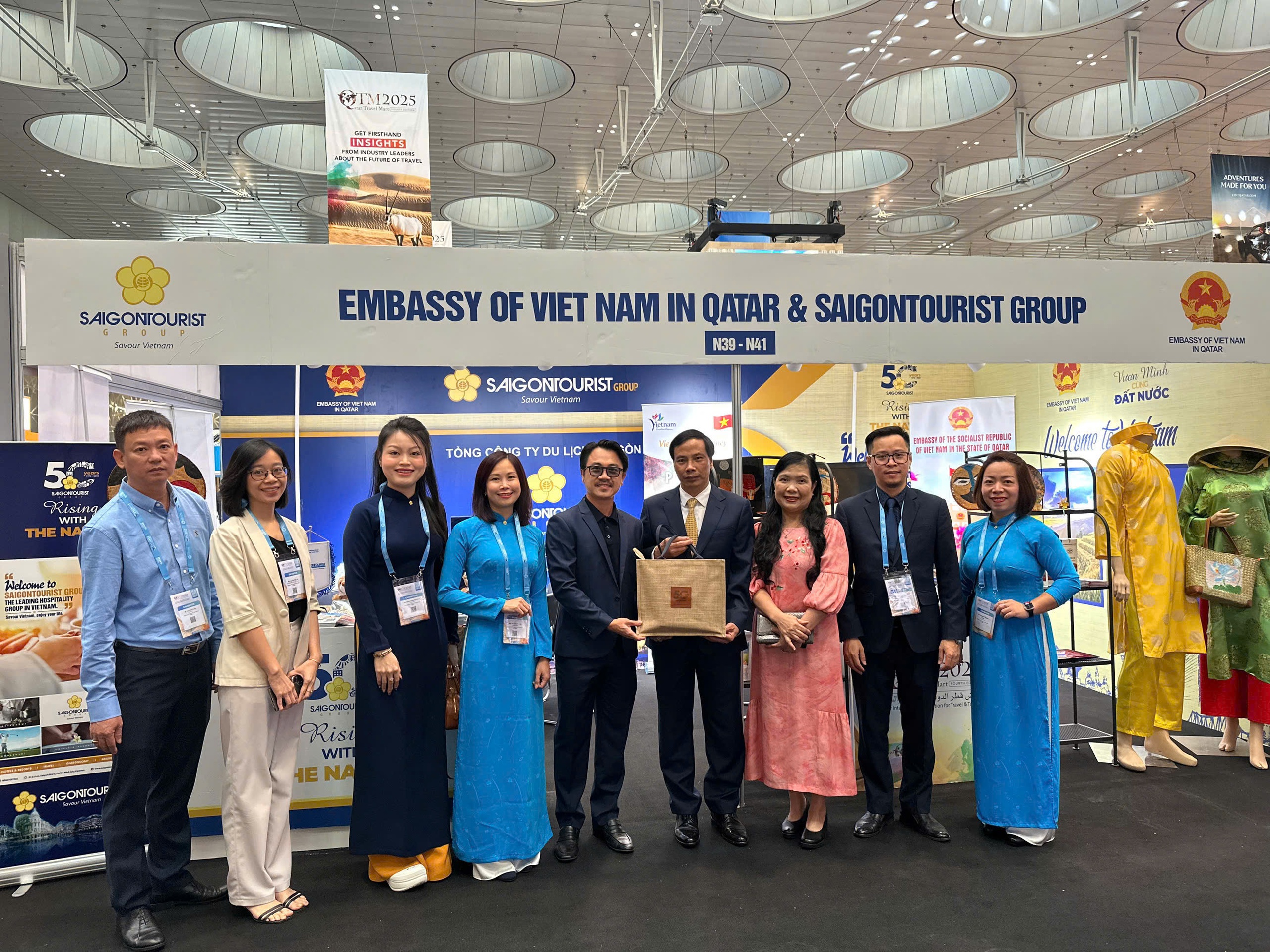 Saigontourist Group 加强卡塔尔旅游展中的中东高端市场