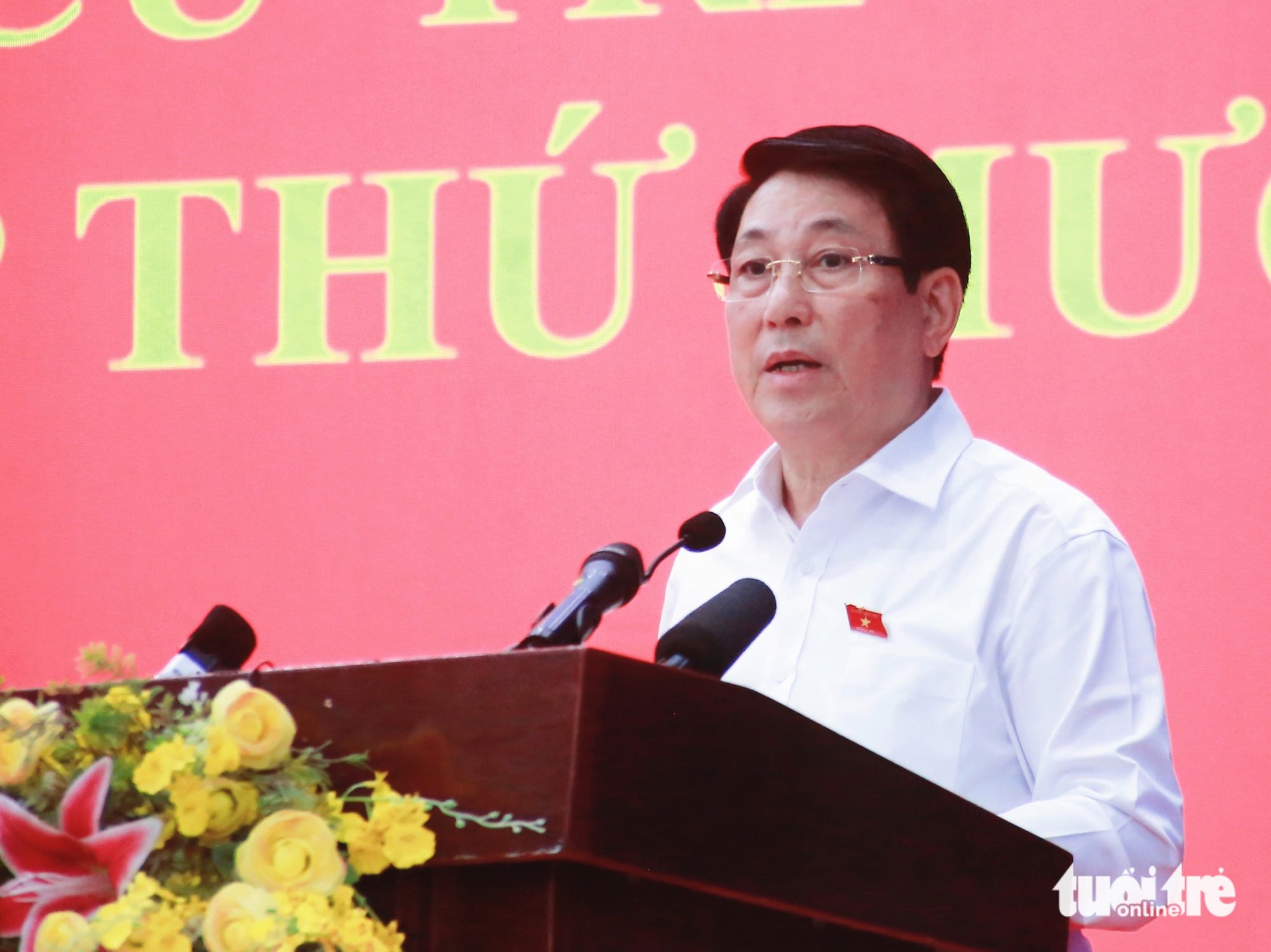 国家主席梁强：'明确回答、接受并立即处理选民的初步意见'