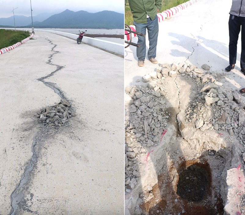 宁顺省8500万立方米水利水库刚竣工数月就开裂，公安介入调查