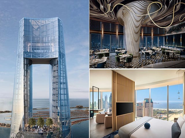 世界最高酒店内部，拥有82层