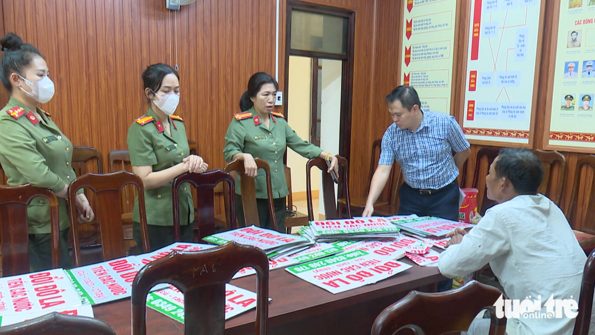 警方介入非法美元和外币兑换广告事件