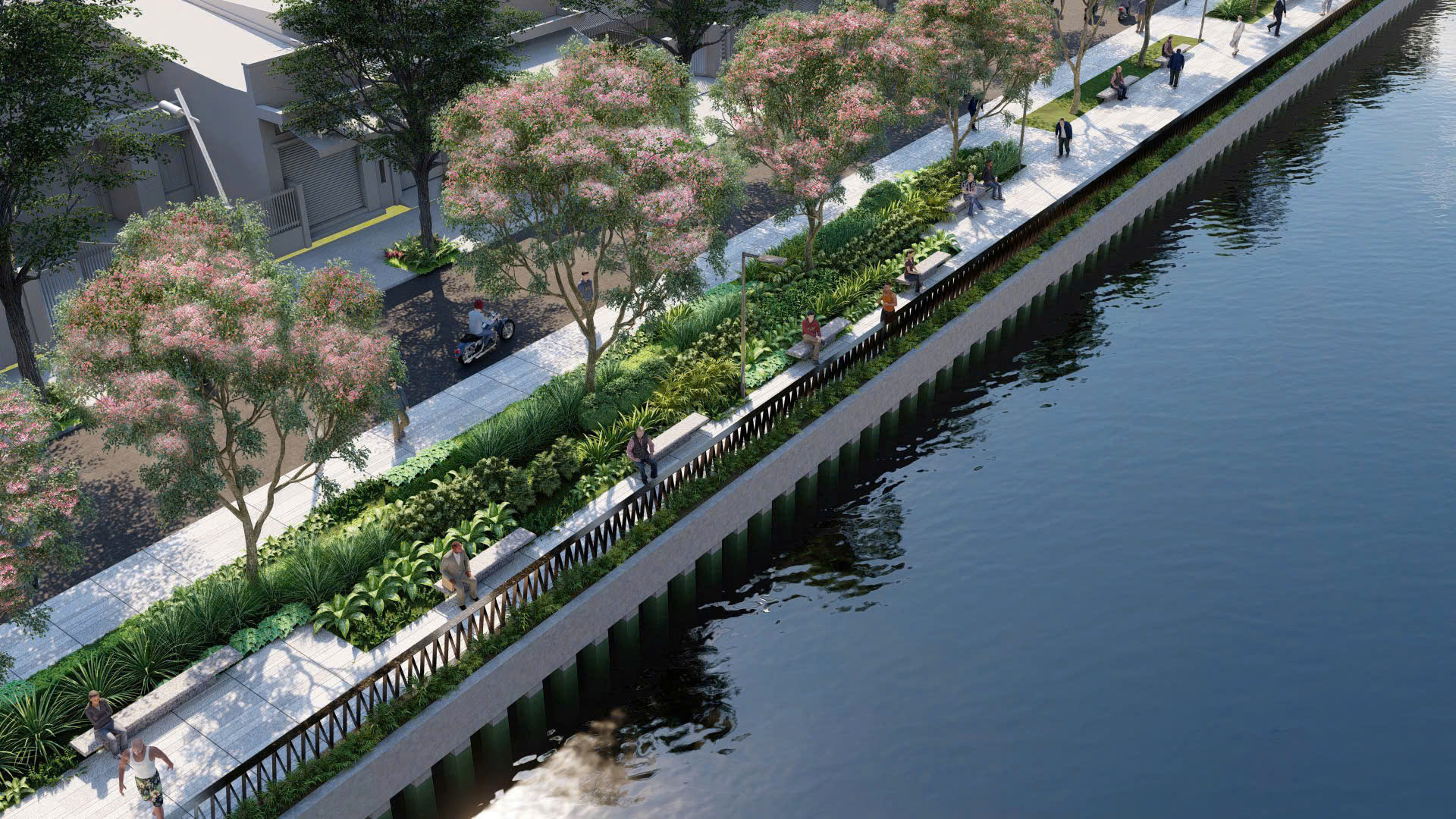 胡志明市采用新技术实施Xuyên Tâm运河项目