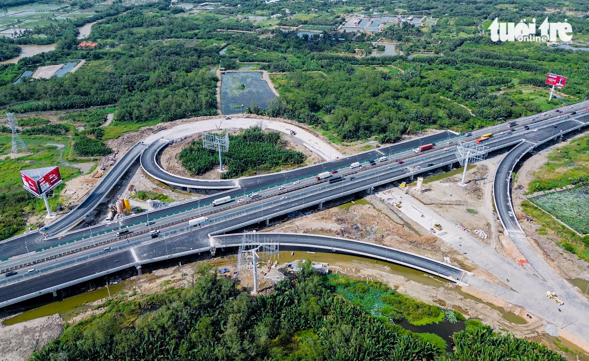 即将通车，通过仁泽桥连接胡志明市-隆城高速公路的交通如何组织？
