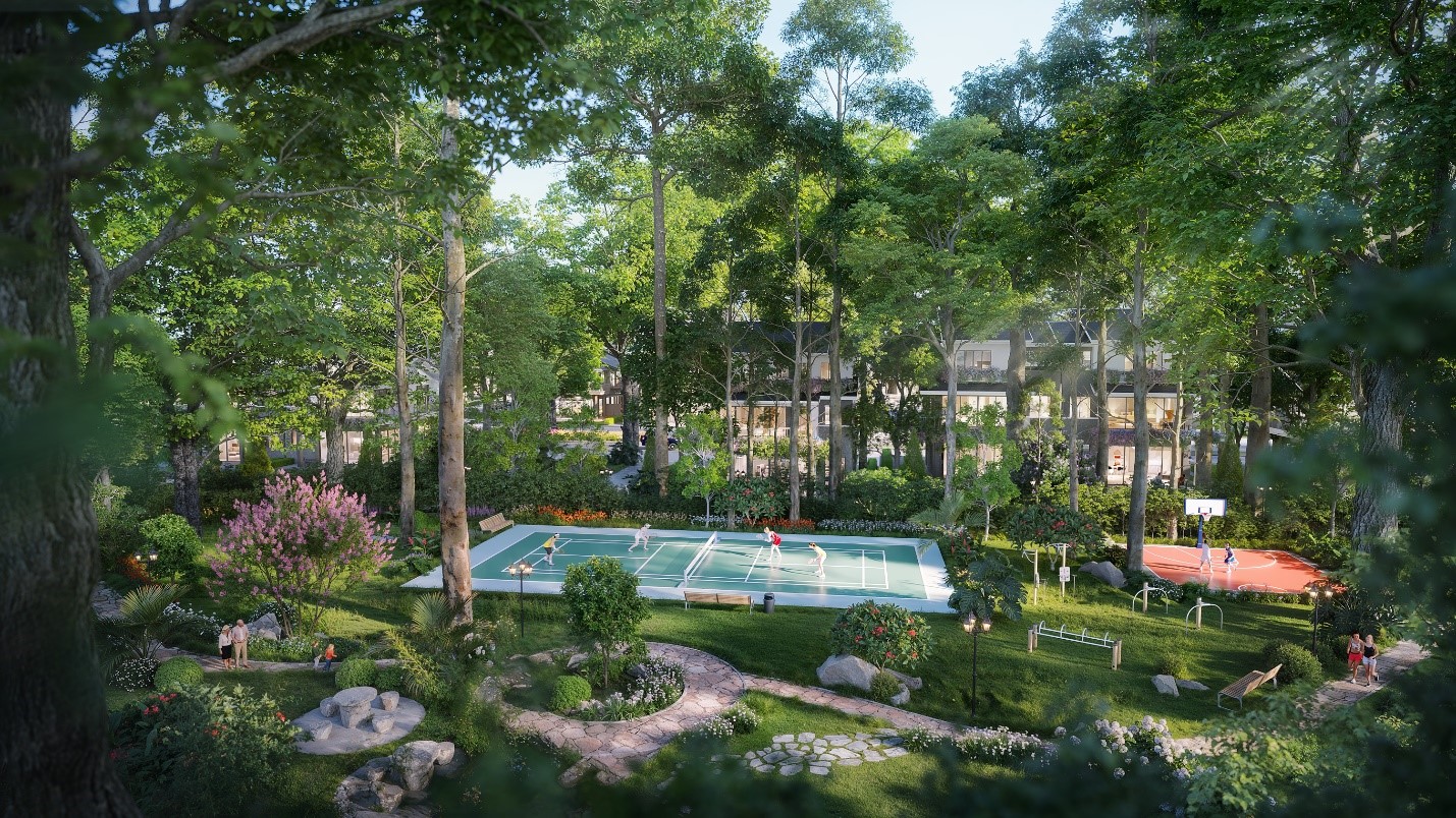 隐藏在森林树冠下的独特别墅，距离胡志明市仅30分钟车程