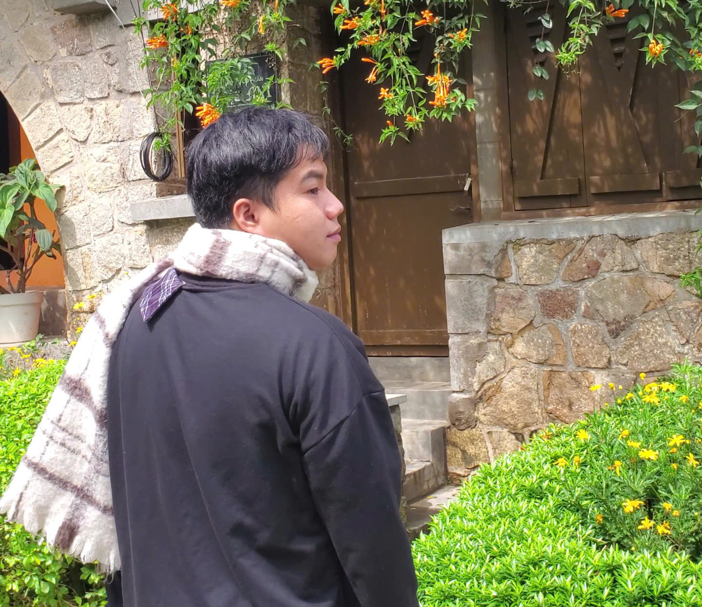 被困在大叻的游客情况