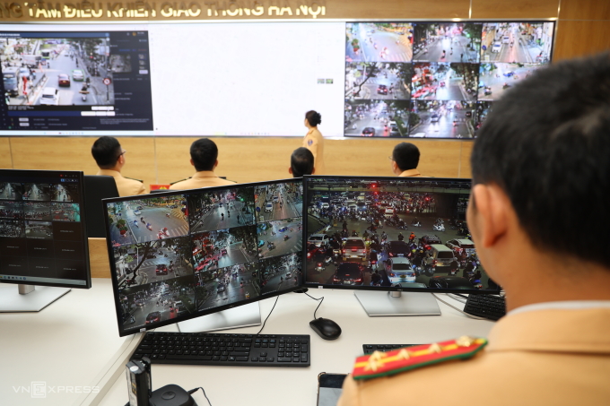 河内开始运营交通控制中心