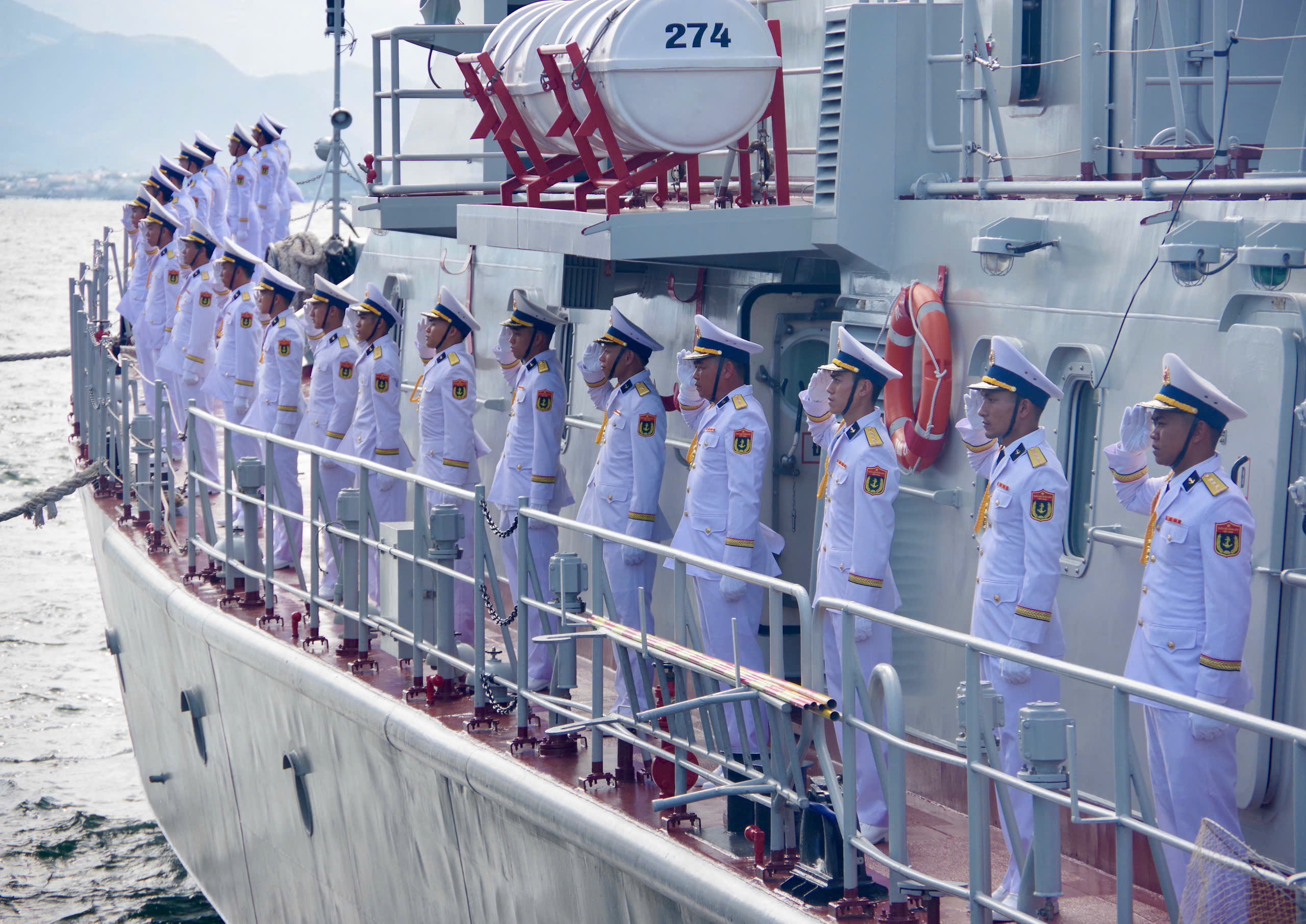 准备在庆和省进行海上武装力量阅兵