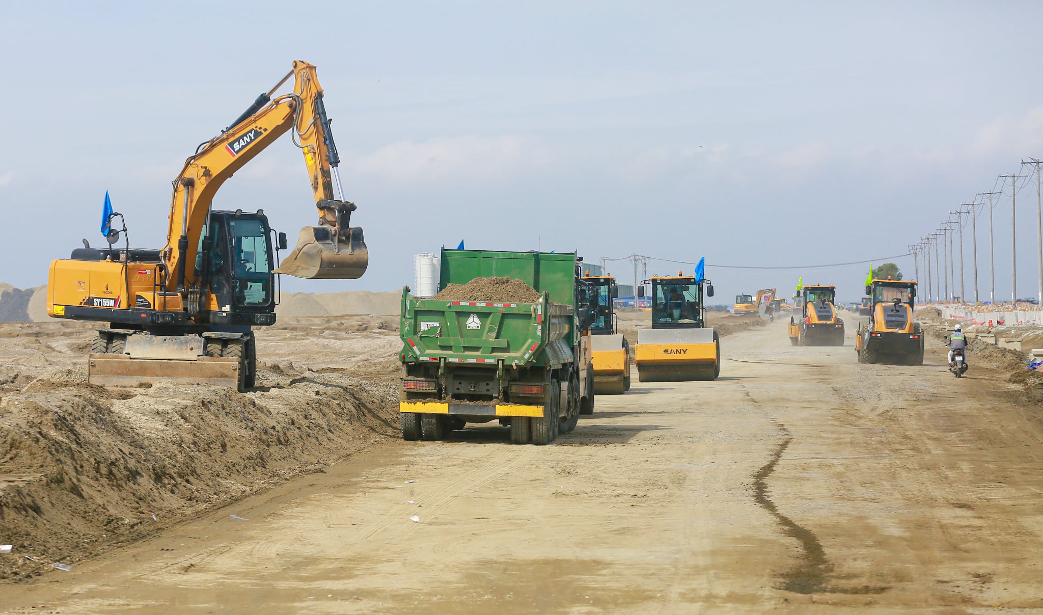 芹耶2870公顷填海城市已接近完成填平，第一阶段将于11月完成