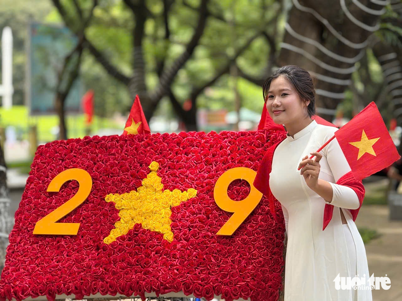 在邦美蜀国庆节期间打卡河内秋季