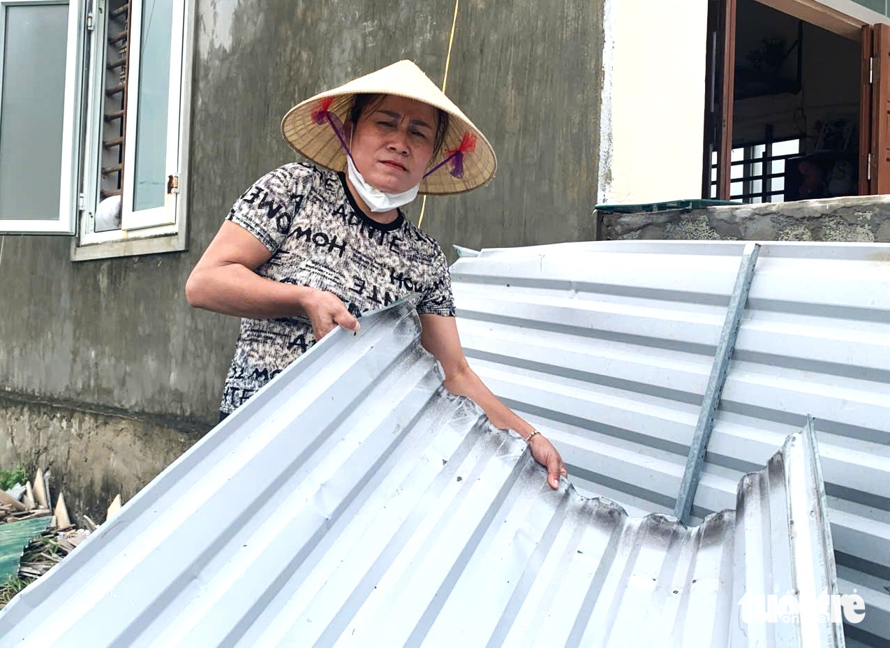 沿海乡镇因卡吉基台风近5000户房屋屋顶被掀