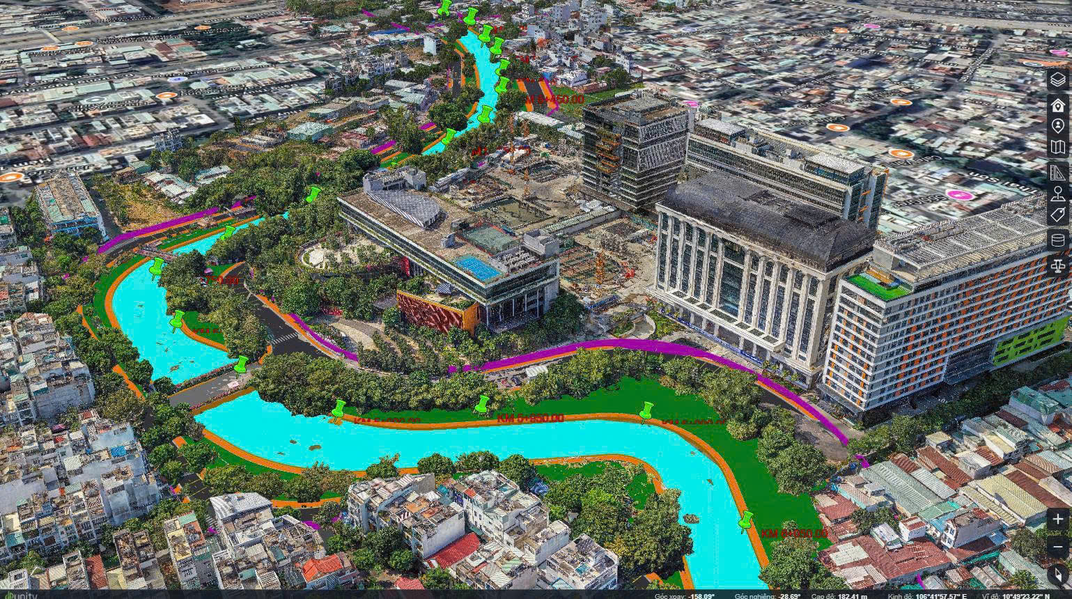 胡志明市采用新技术实施Xuyên Tâm运河项目