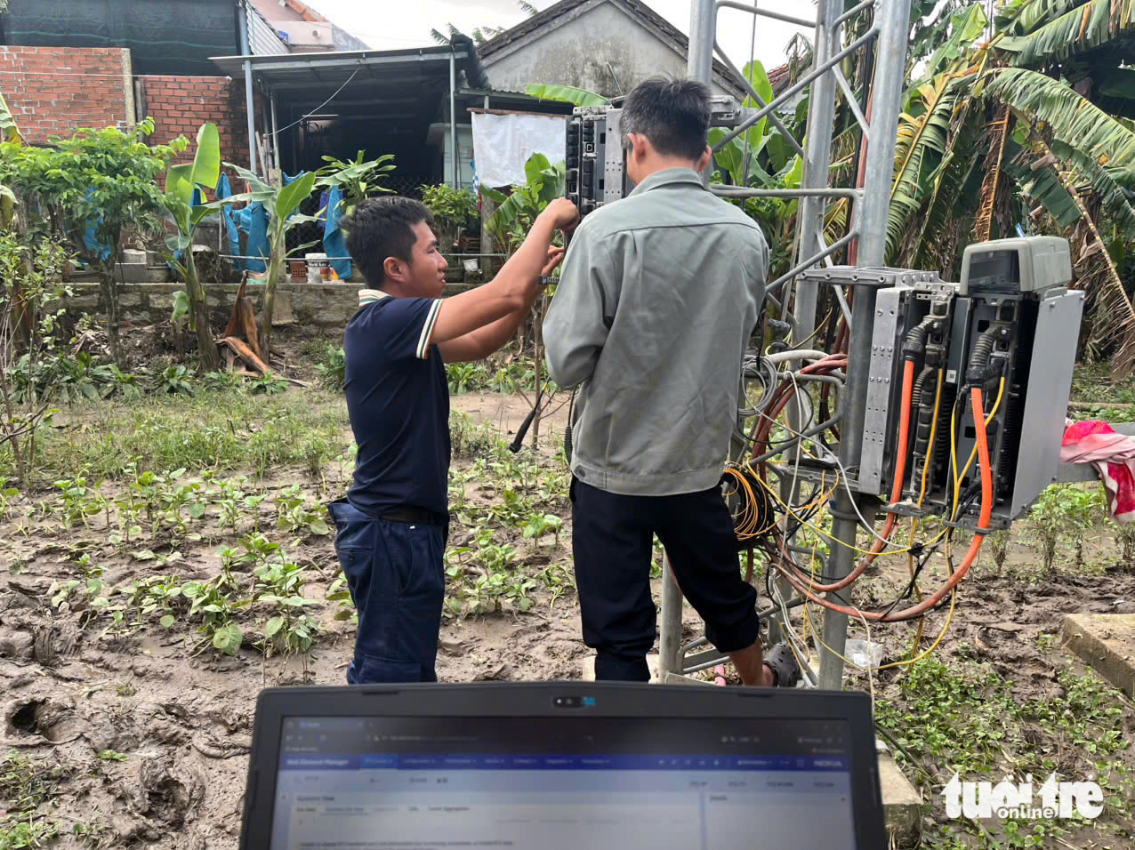 富安省洪水区电信网络恢复竞赛