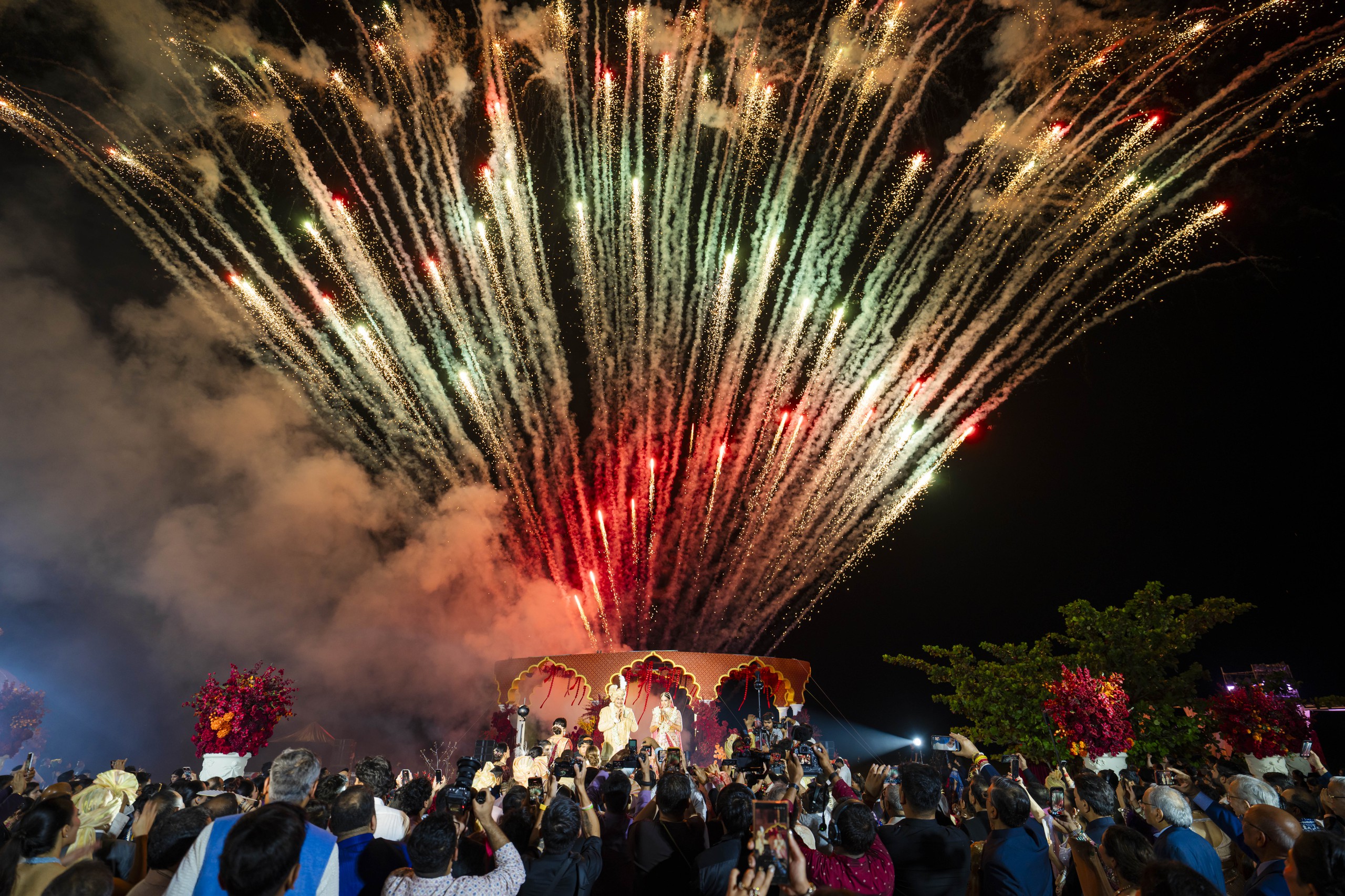 印度亿万富翁在富国岛举办为期七天的奢华盛大婚礼