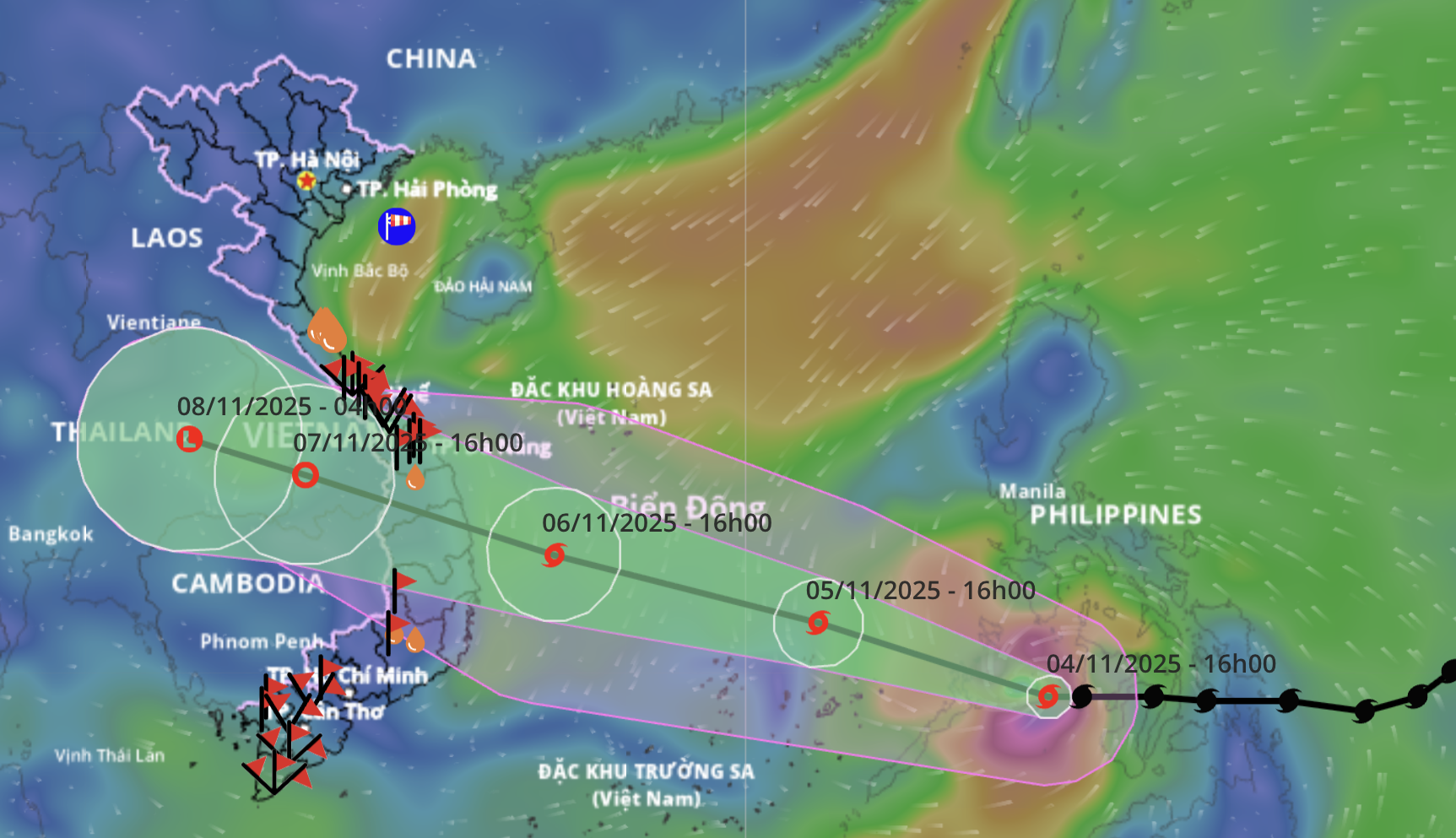 台风凯尔马吉的路径和影响与2017年达维台风相似