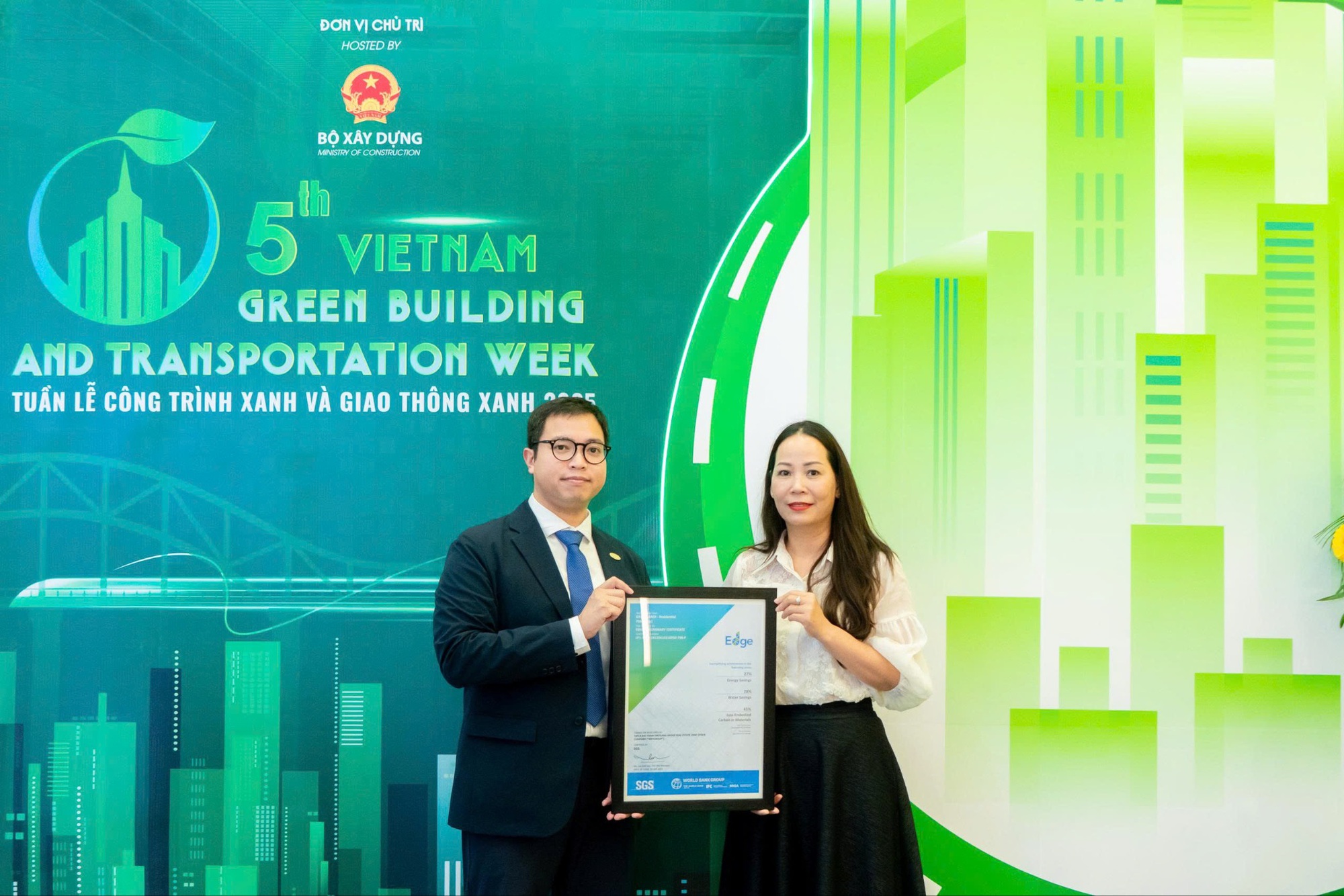 MEYGROUP 获得 Galia Hanoi 的 EDGE 认证