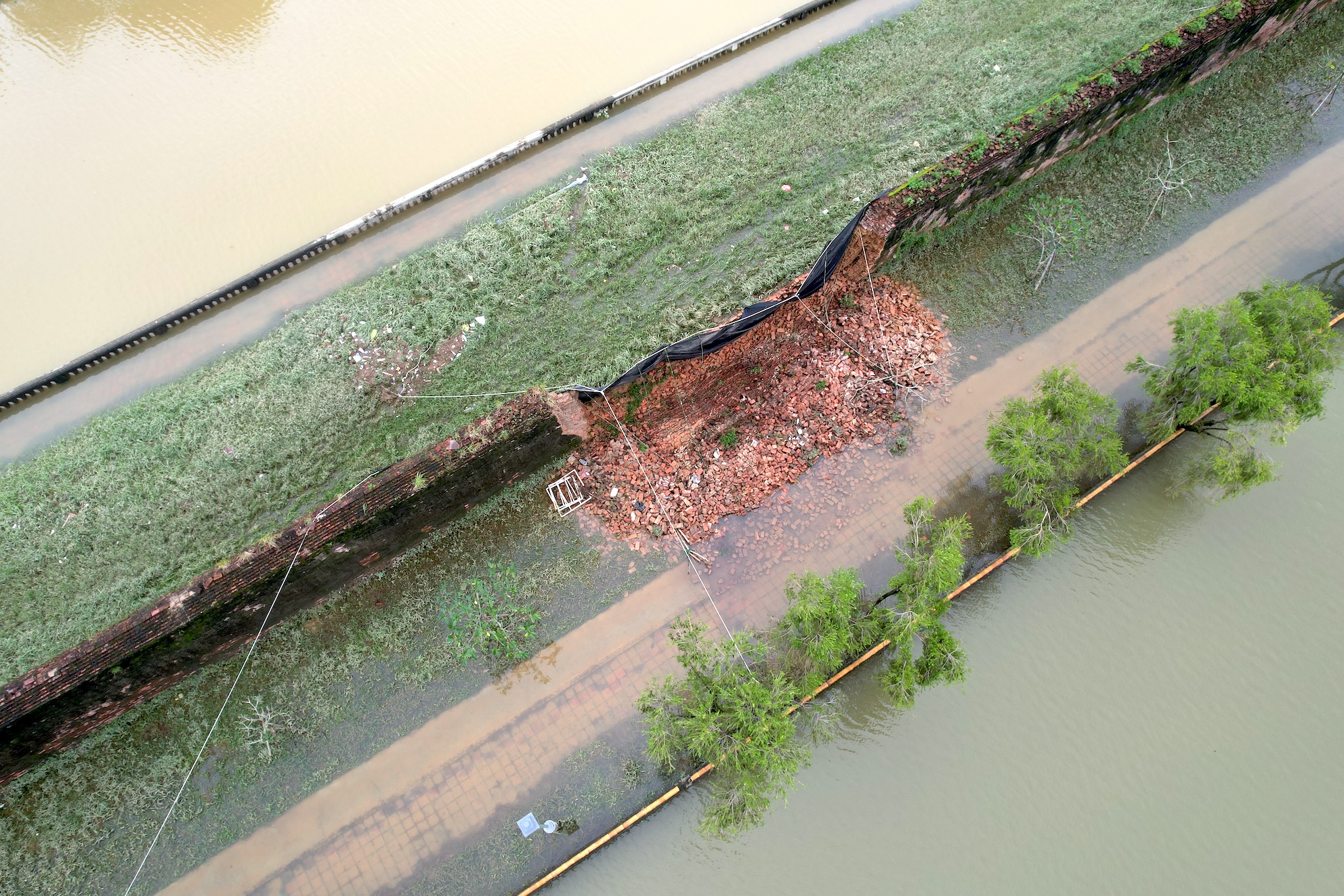 顺化皇城遗址因自然灾害宣布紧急状态