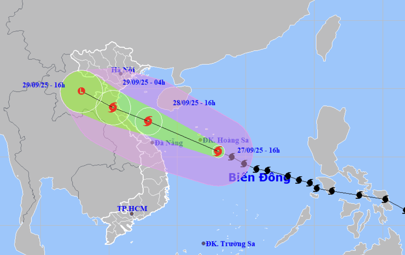 台风Bualoi改变方向的可能性很小，登陆时风力可能仍达12级