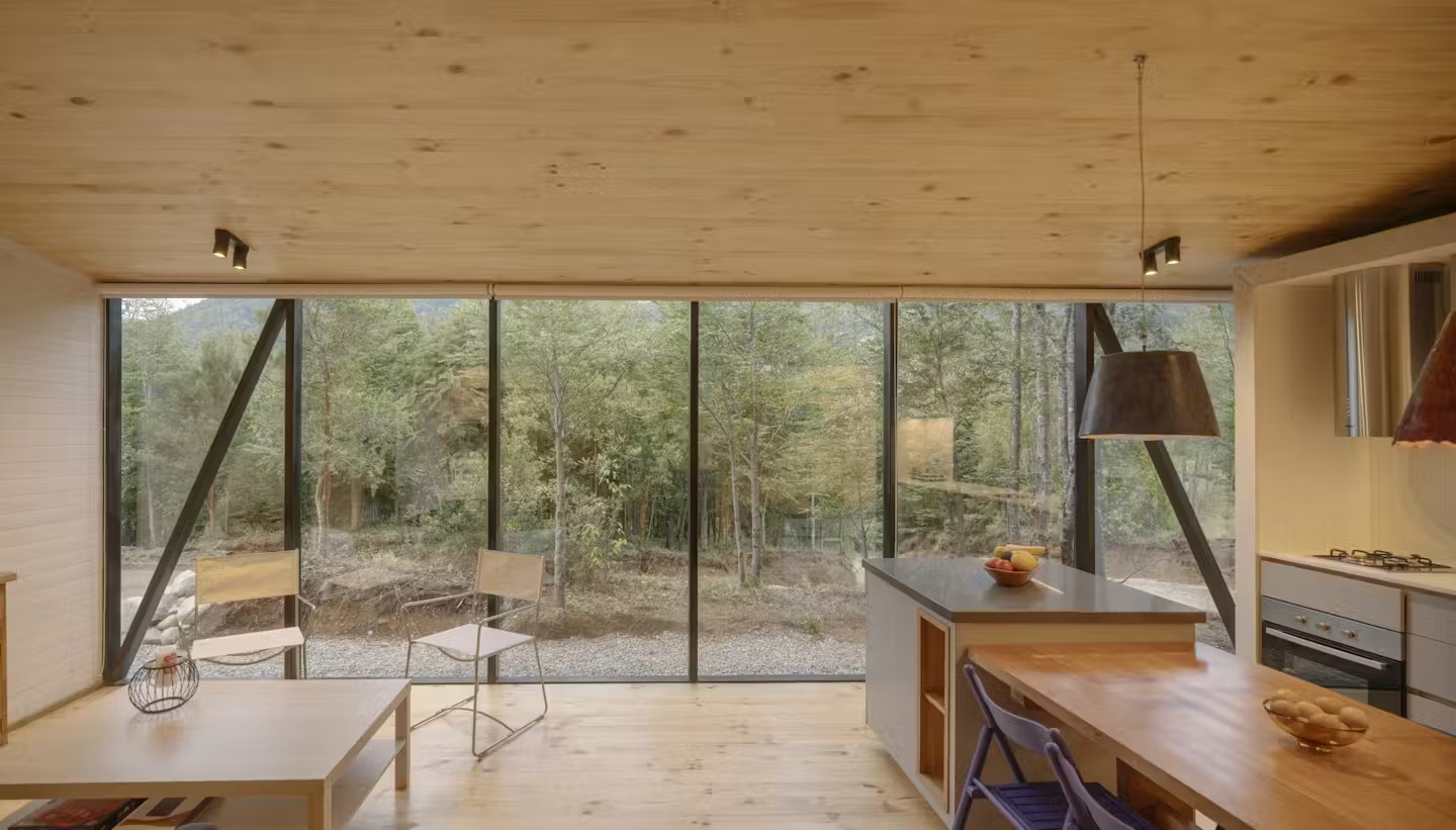 是什么让这栋56平方米的两卧室平房感觉如此宽敞？