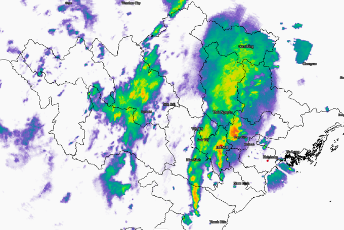 为什么河内连续下大雨？