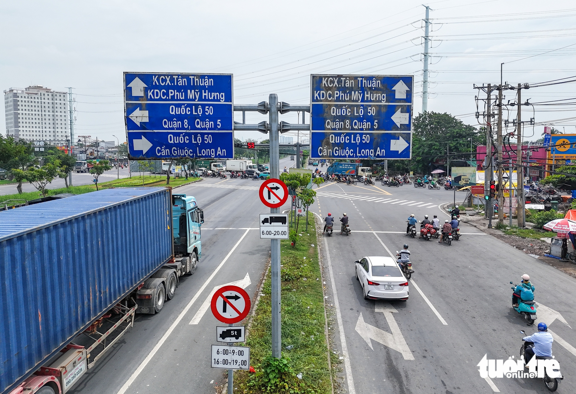 50号国道扩建全景 - 胡志明市在新任期前通过六车道道路拉近西宁