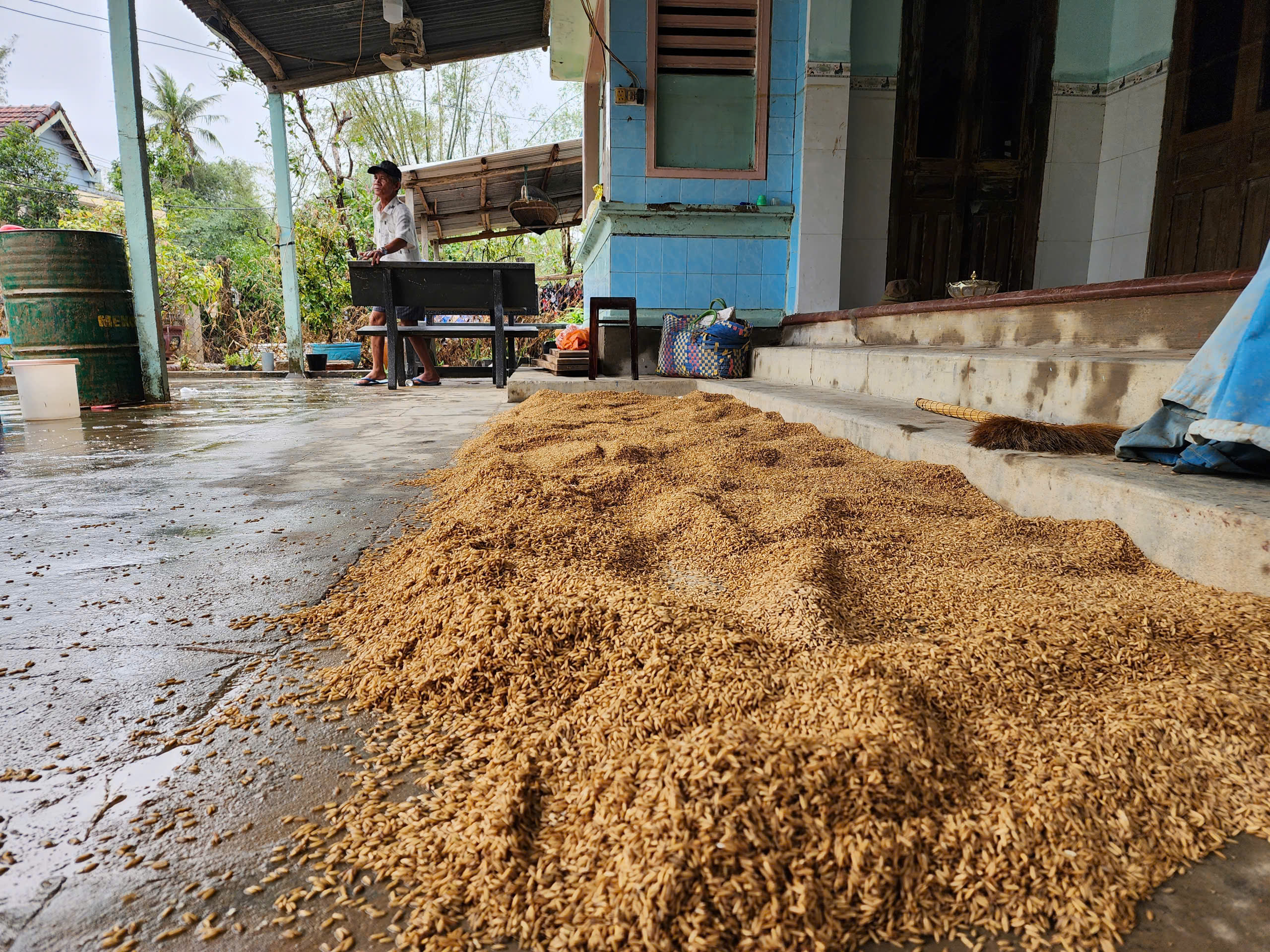 洪水过后，全村无米无粮……许多财产随水流走