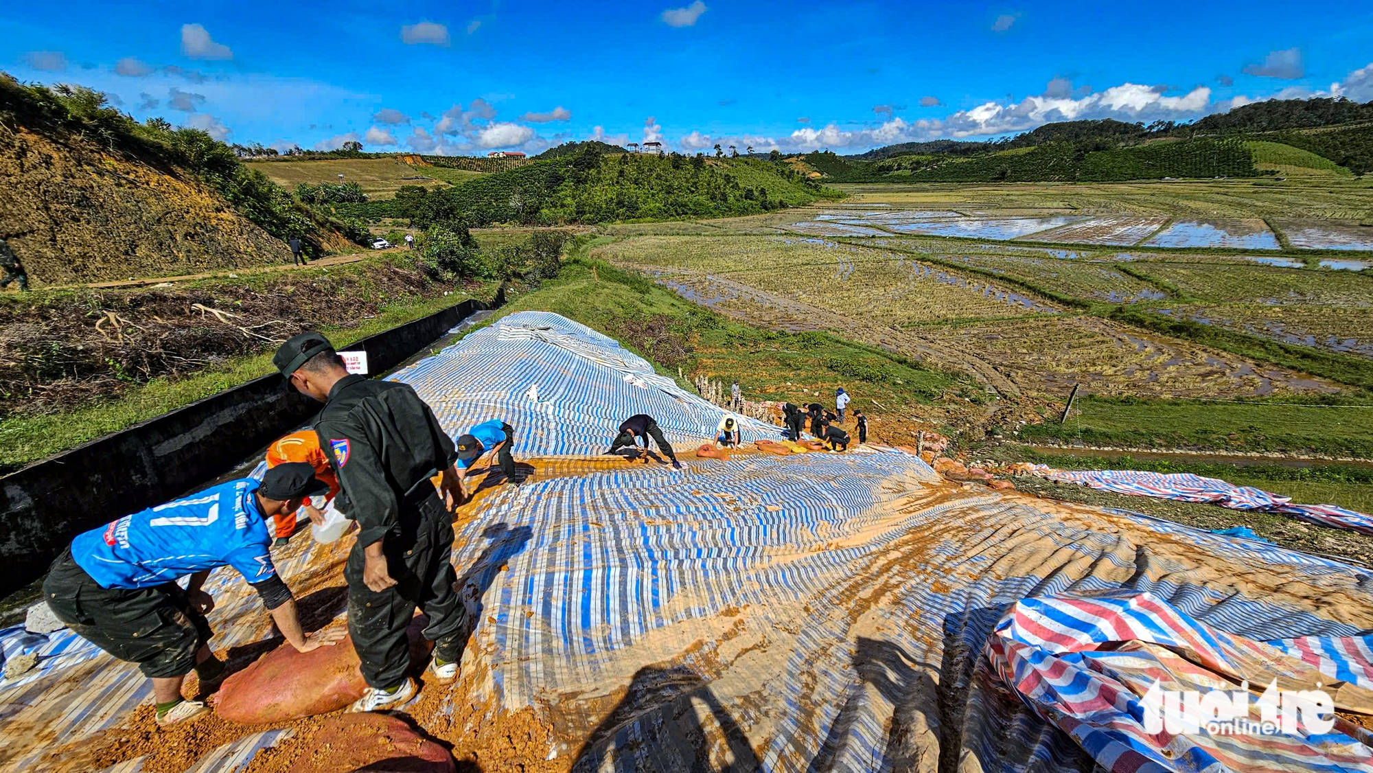 持续监测以拯救林同省有破裂风险的水利水库