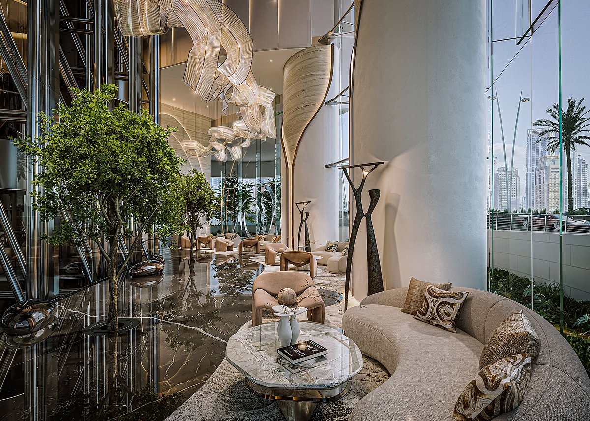 世界最高酒店内部，拥有82层