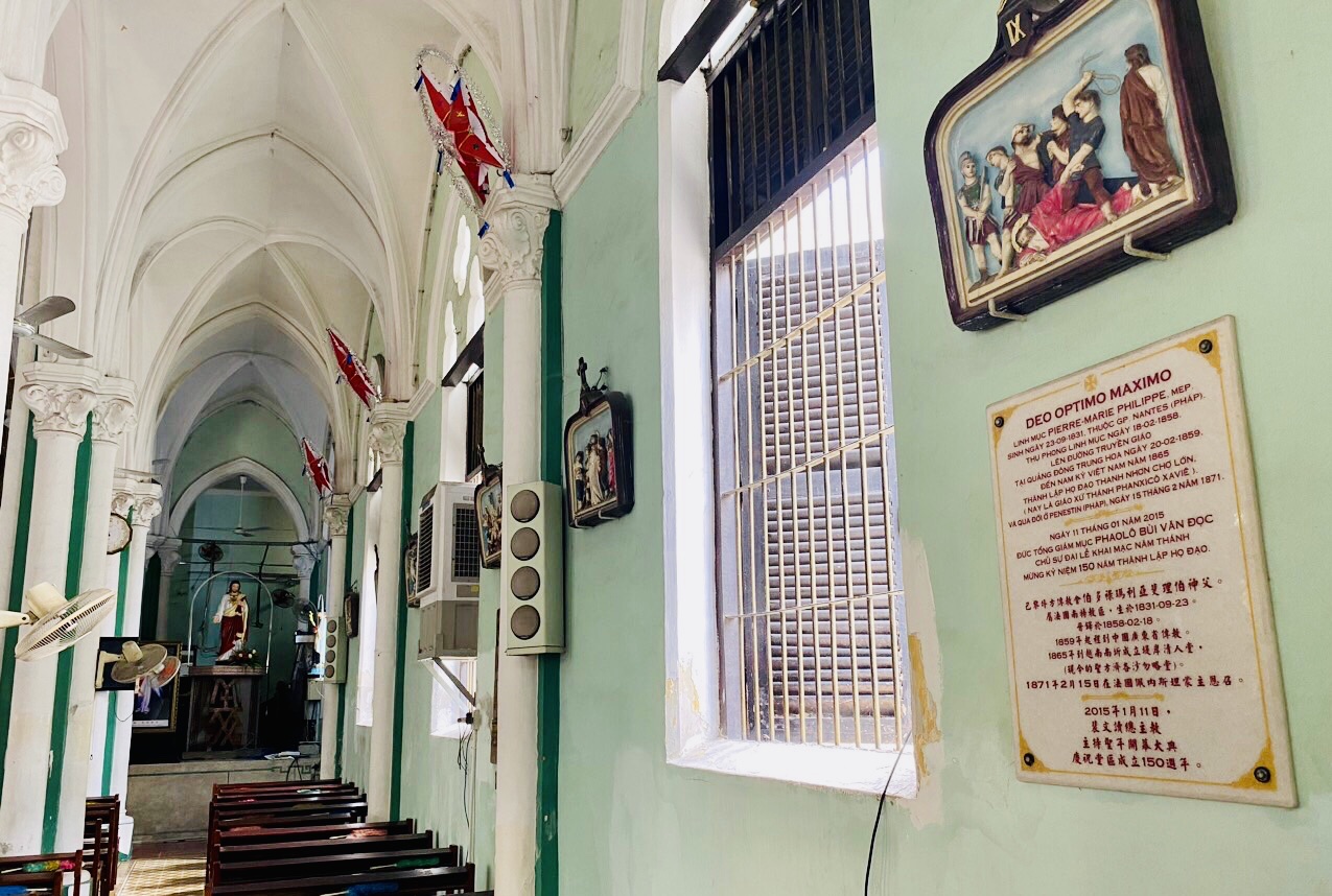 圣诞探访堤岸华人区超过120年历史的教堂