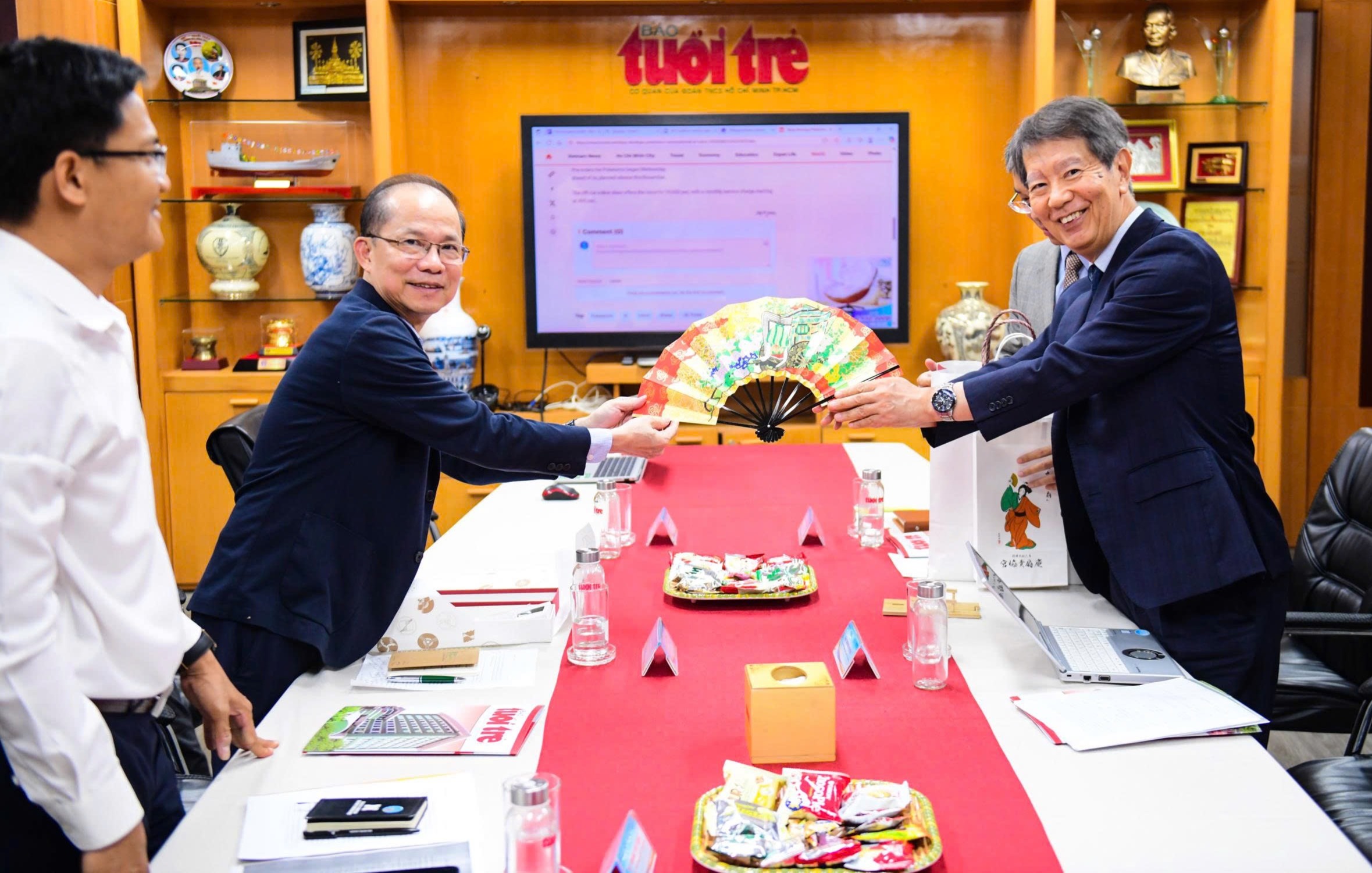 青年报与时事通讯社希望在越南和日本合作举办活动