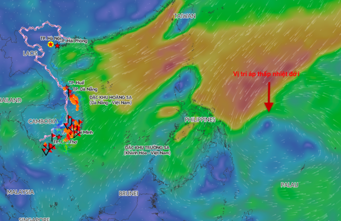 南海可能即将出现第16号台风